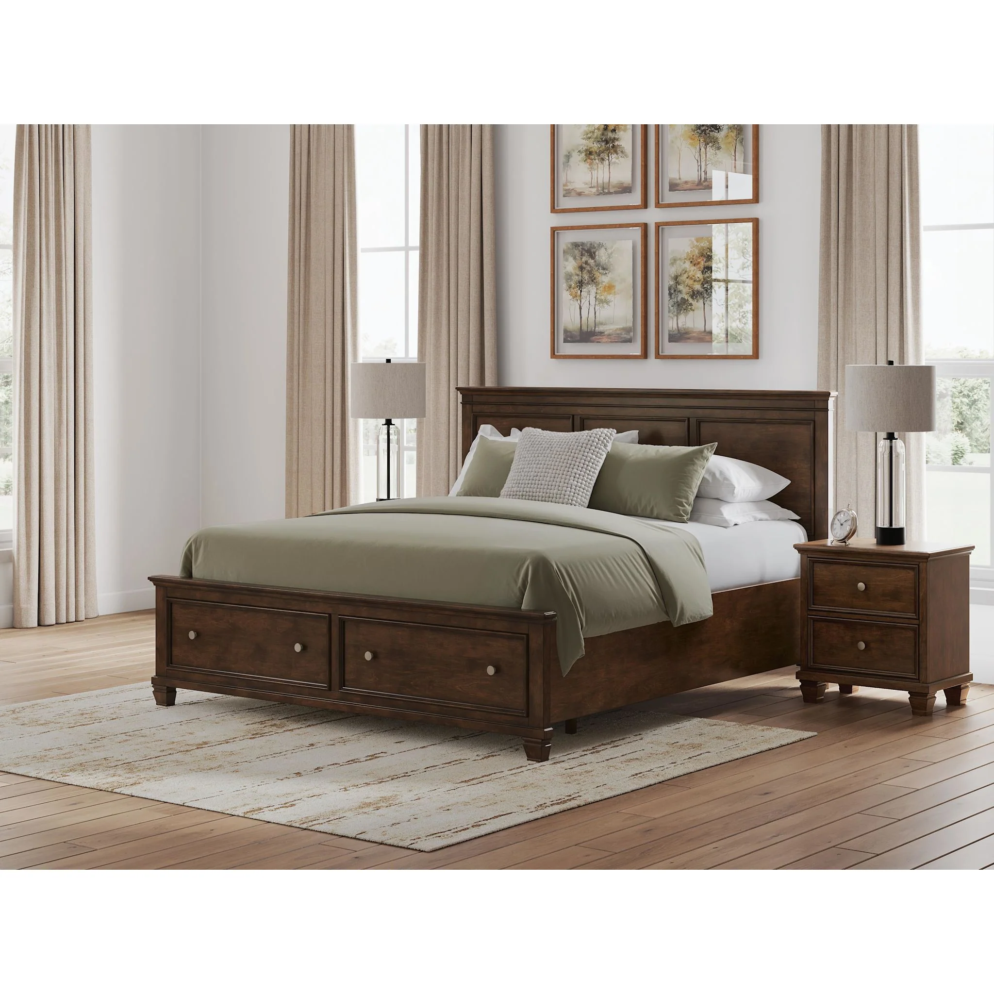 Danabrin 5 Piece King Storage Bedroom - Image 30