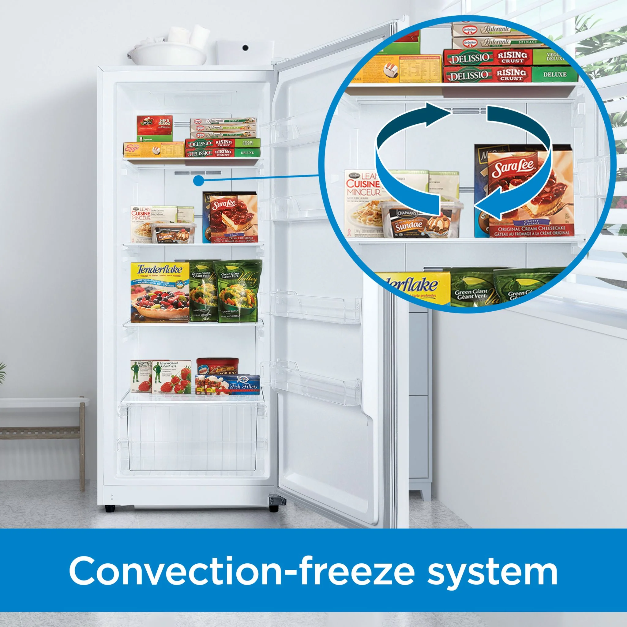 Danby 14.0 cu. ft. Frost Free Convertible Upright Freezer -White (DUF140A1WDB) - Image 17