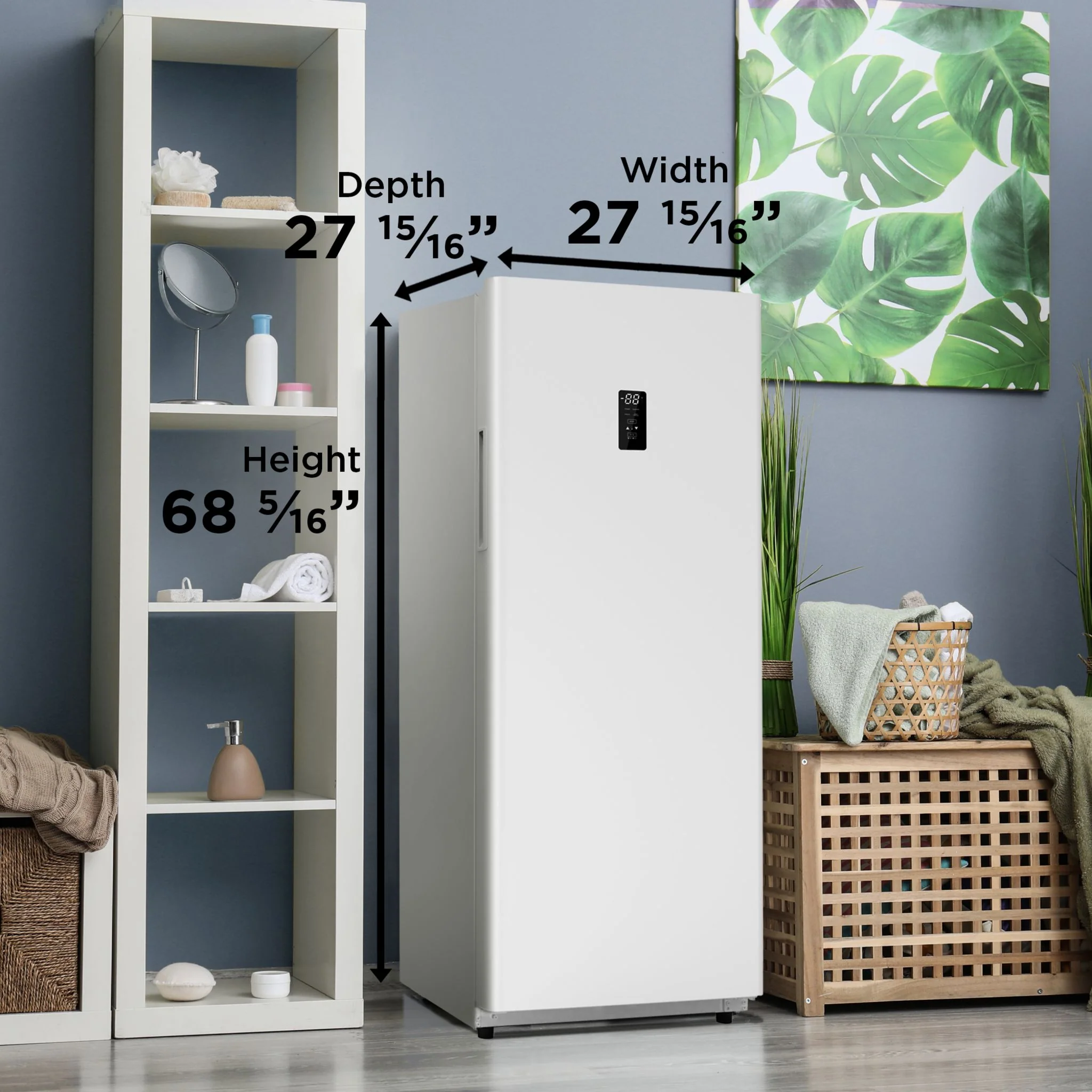 Danby 14.0 cu. ft. Frost Free Convertible Upright Freezer -White (DUF140A1WDB) - Image 23