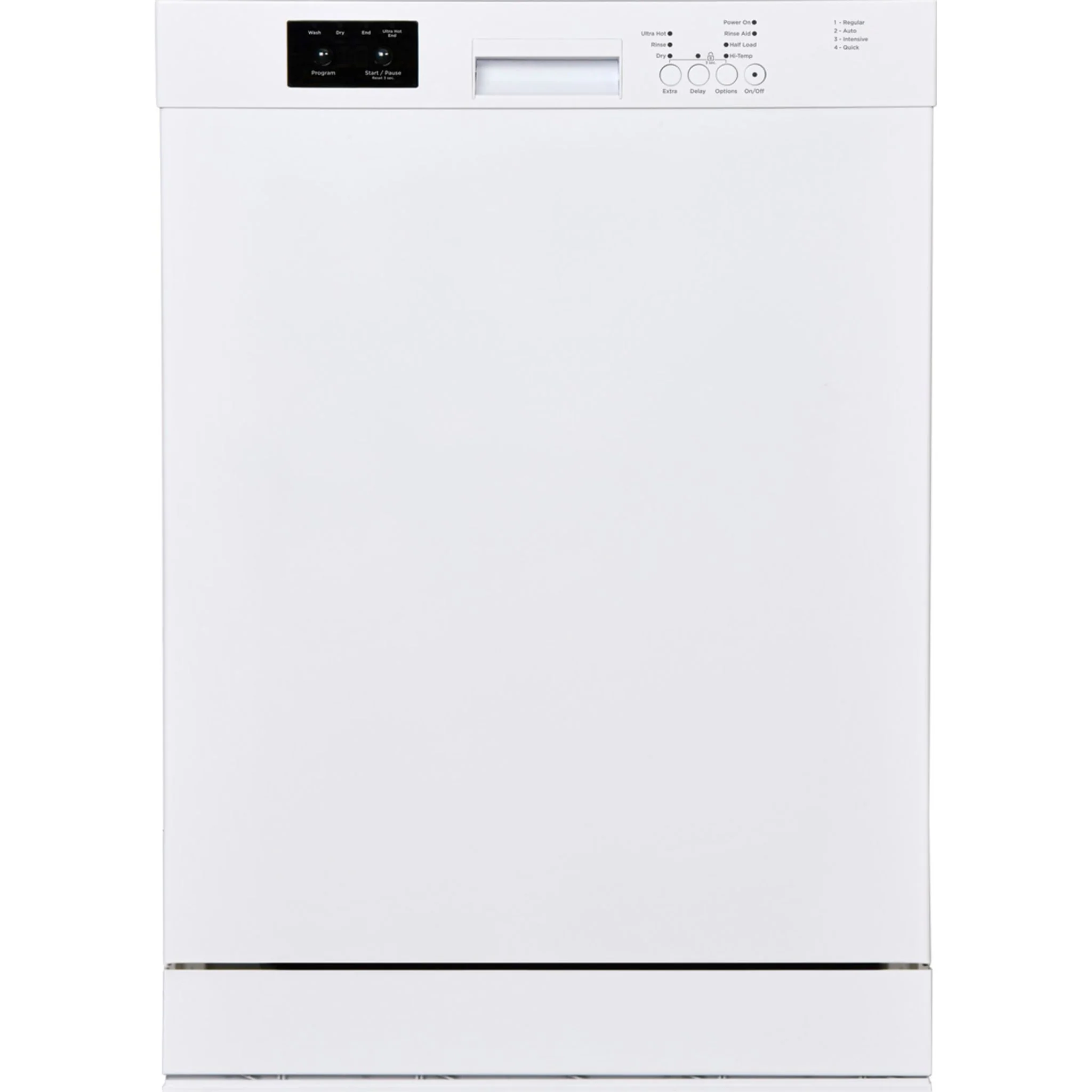 Danby 24? Wide Built-in Dishwasher -White (DDW2400EW)
