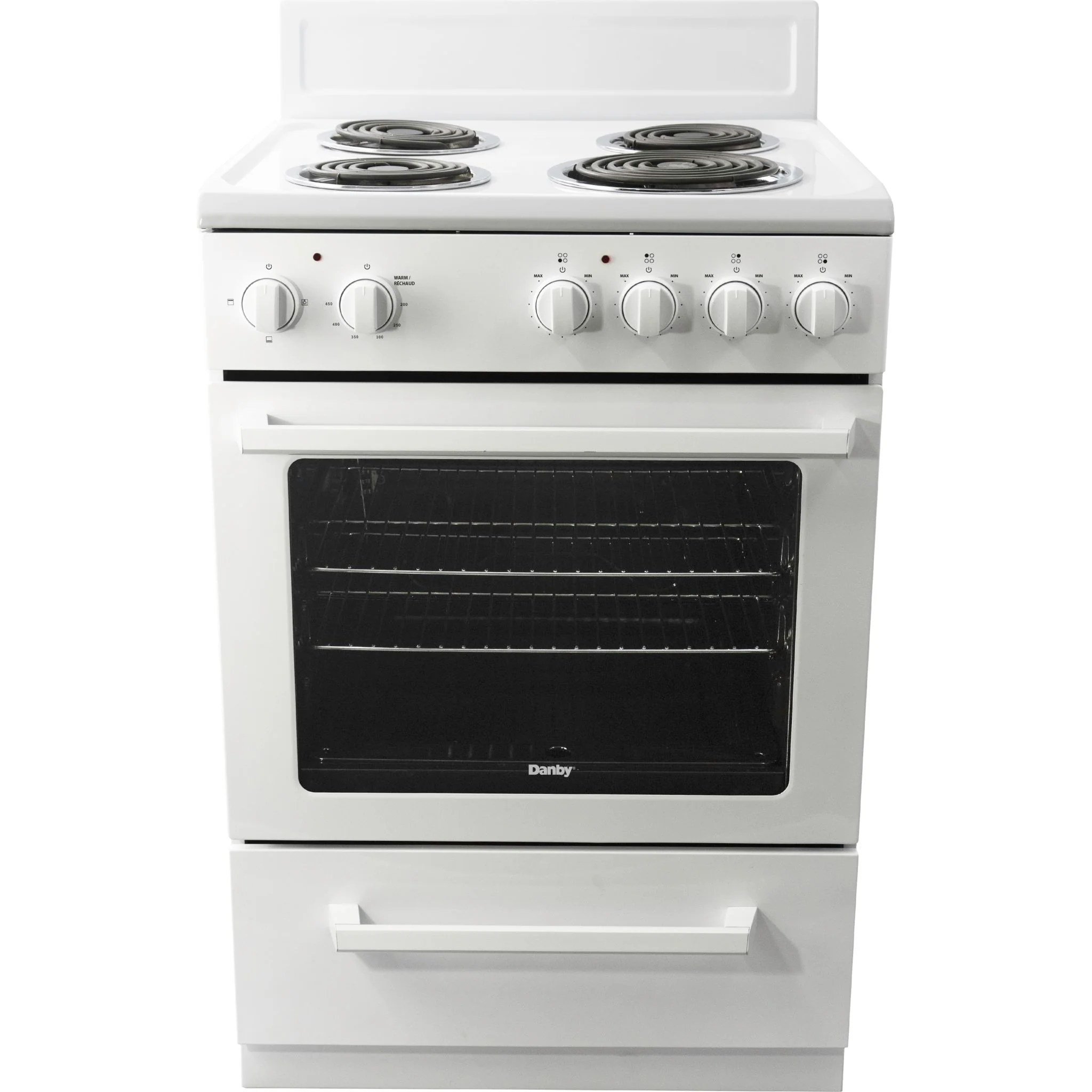 Danby 24" Wide Electric Range -White (DERM240WC)