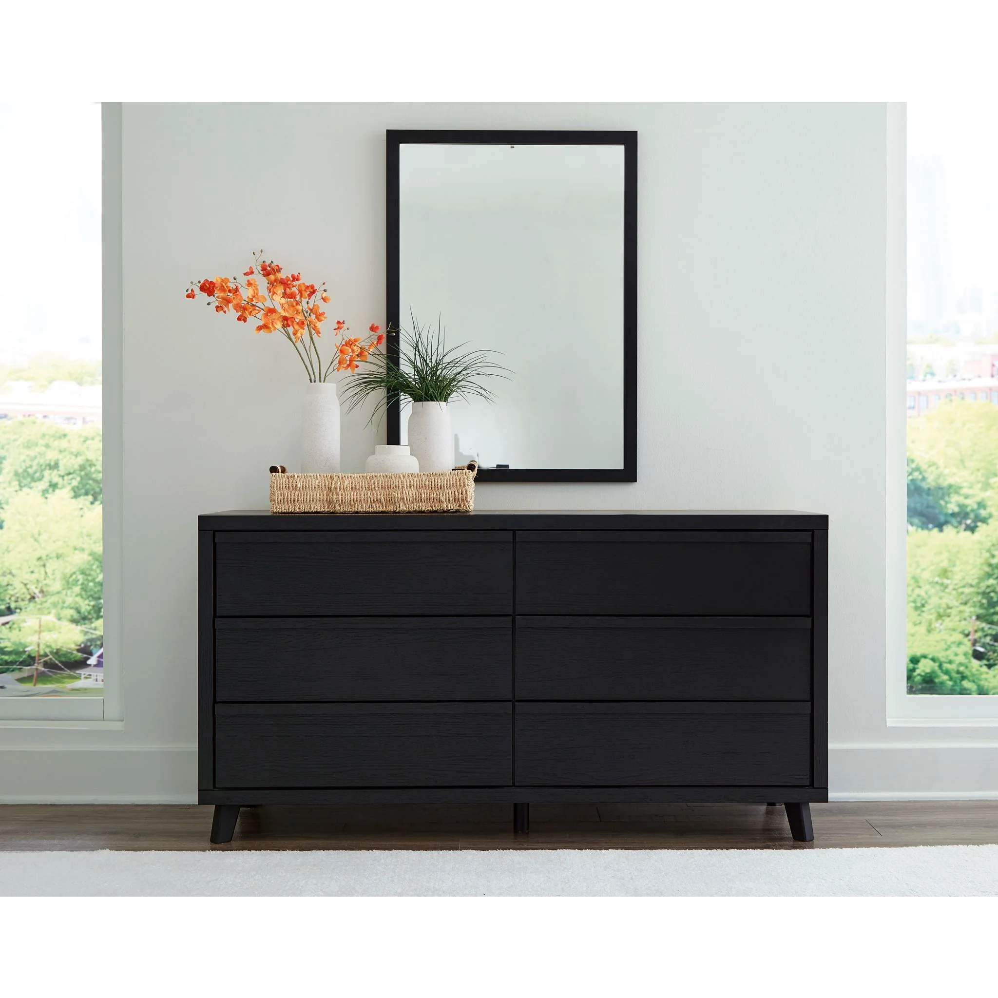 Danziar 5 Piece King Slat Platform Bedroom - Image 9