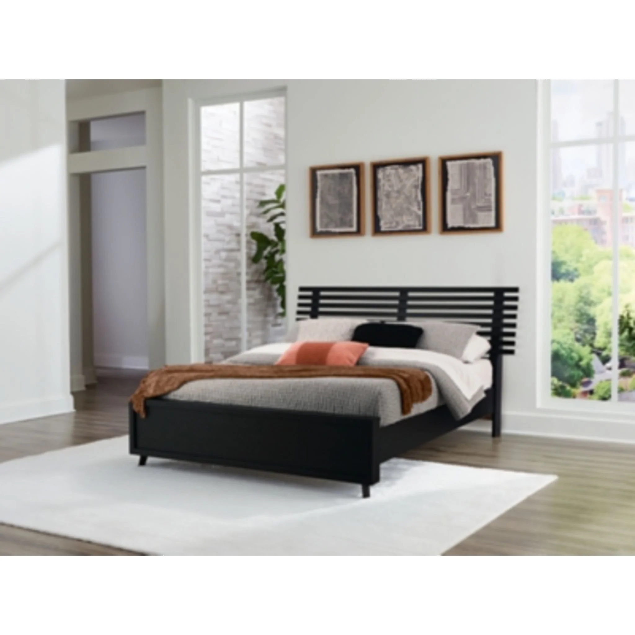 Danziar Full Slat Platform Bed - Image 27