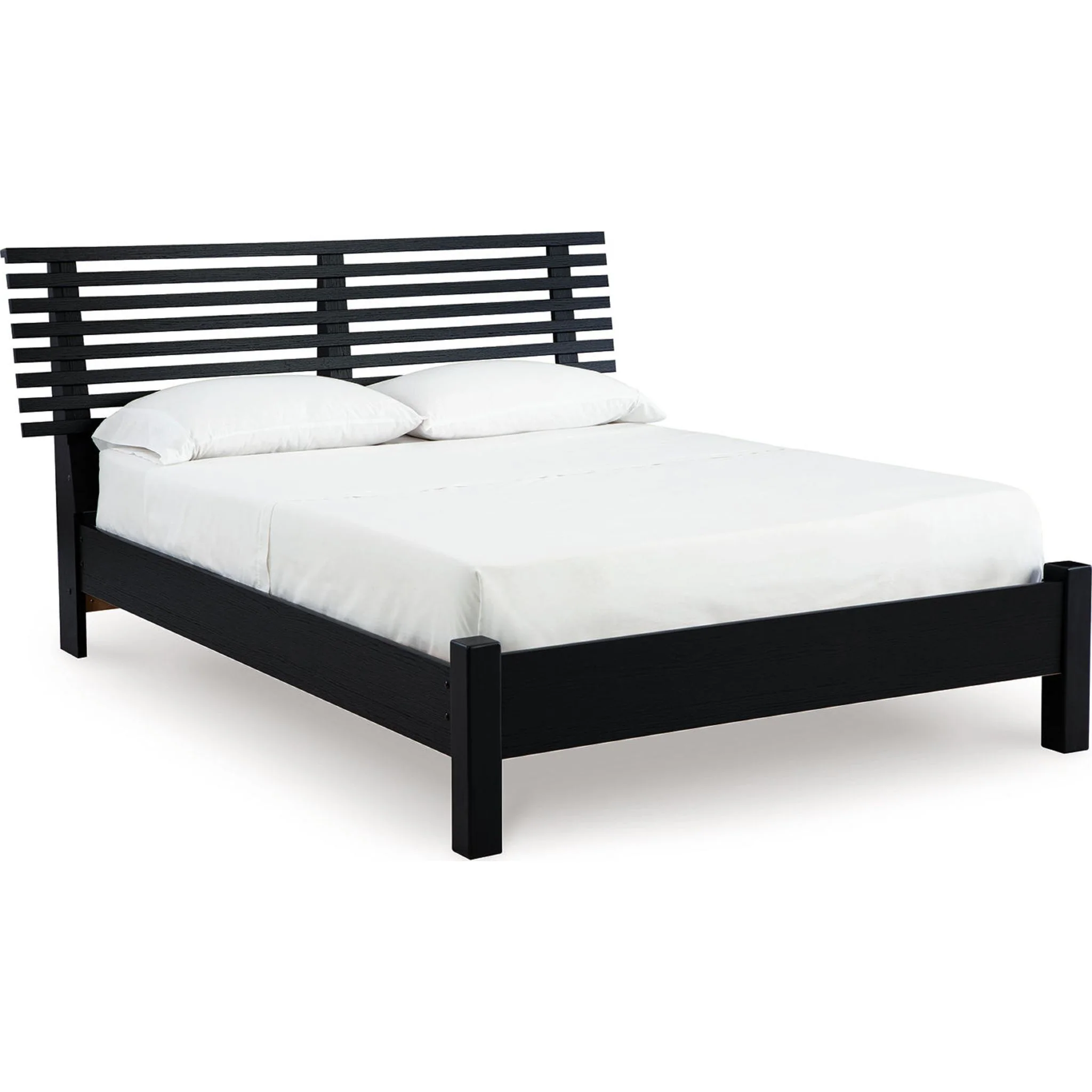 Danziar Queen Slat Platform Bed - Image 8