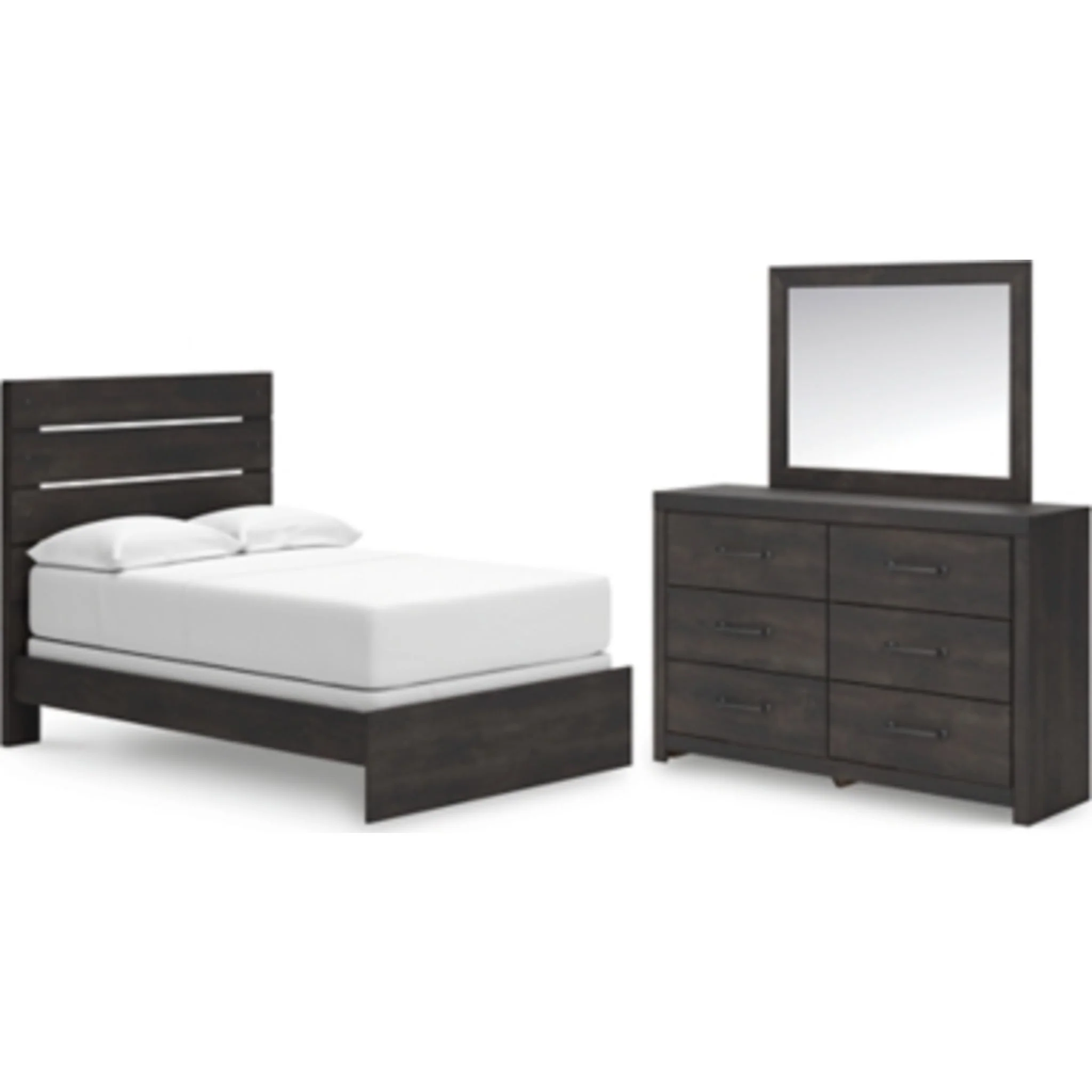Delmorta 5 Piece Full Panel Bedroom - Image 43
