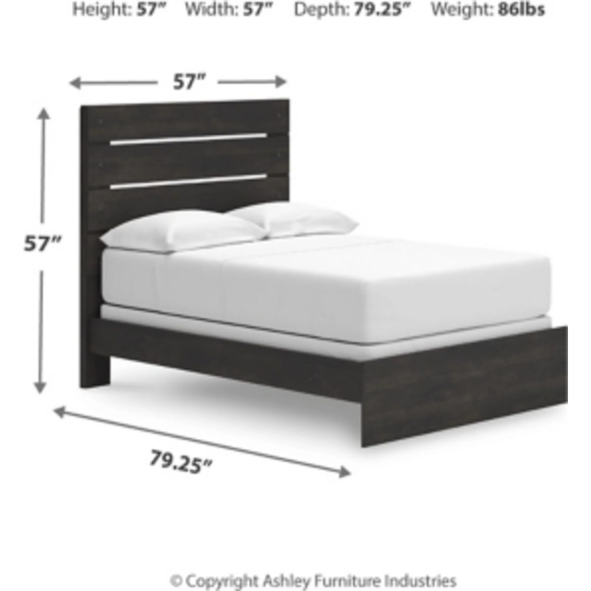 Delmorta 5 Piece Full Panel Bedroom - Image 57