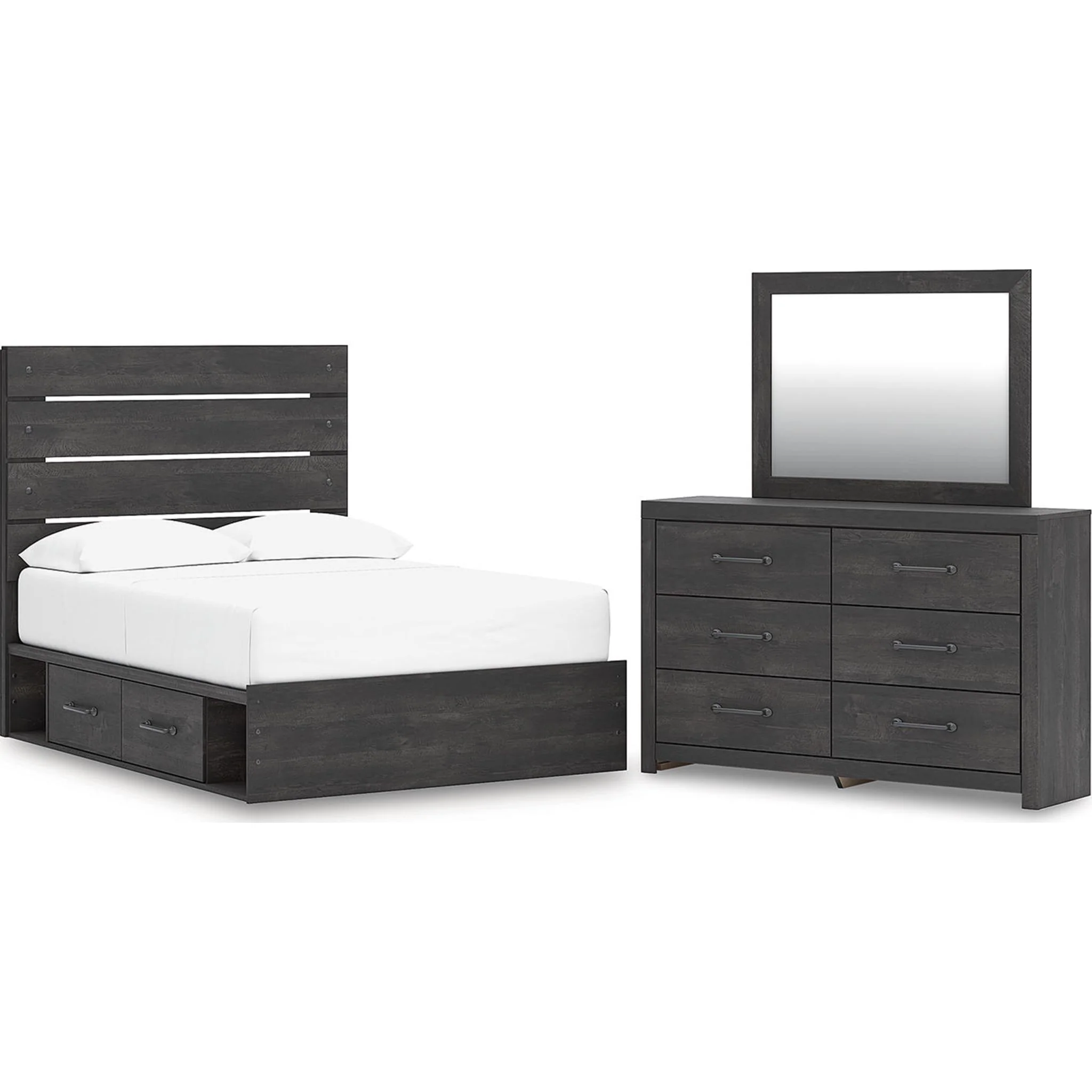 Delmorta 5 Piece Full Storage Bedroom - Image 22