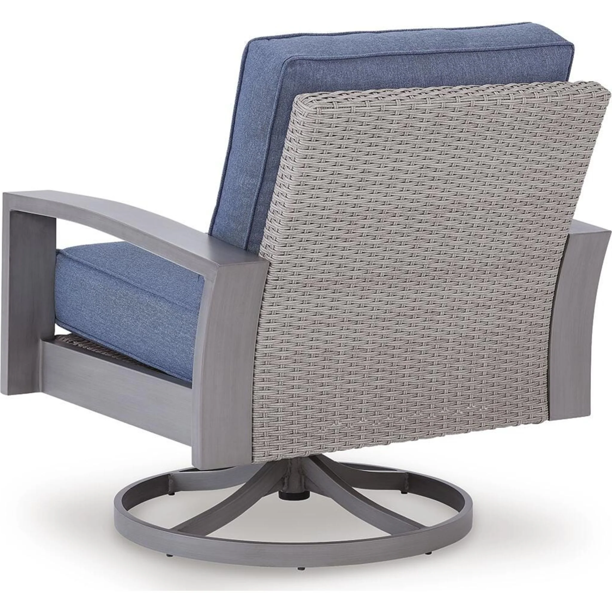 Dillon Beach Outdoor Swivel Lounge Chair with Cushion - Image 24