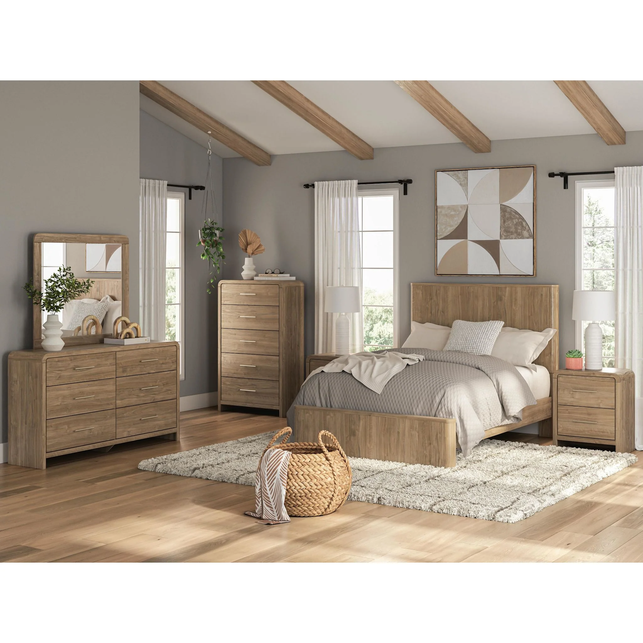 Dovander Full Platform Bed - Image 13