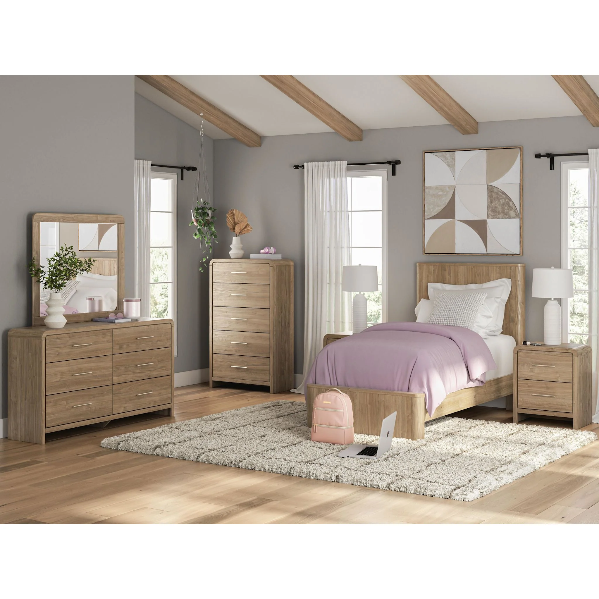 Dovander Twin Platform Bed - Image 13