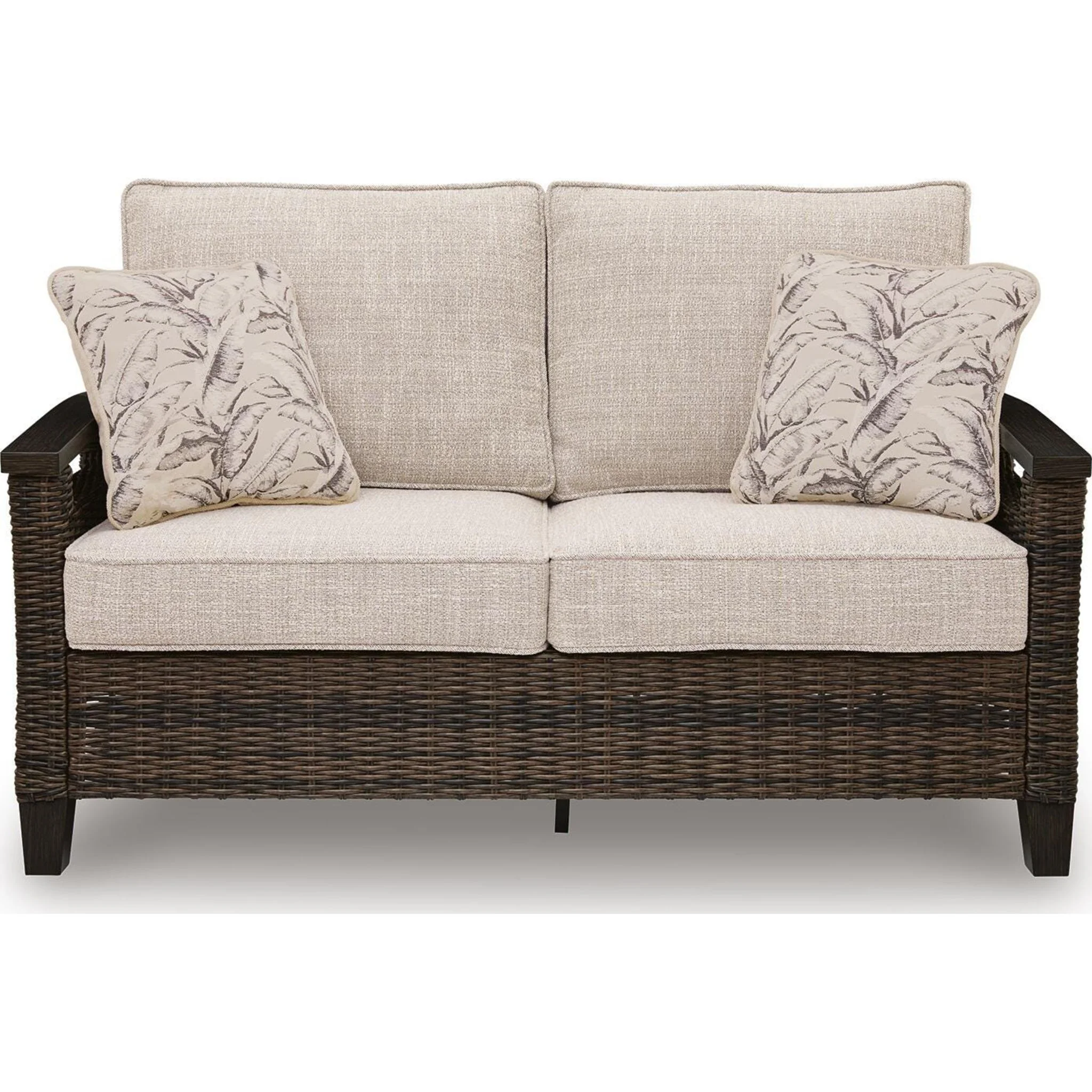 Drakes Beach Outdoor Loveseat with Cushion - Image 16