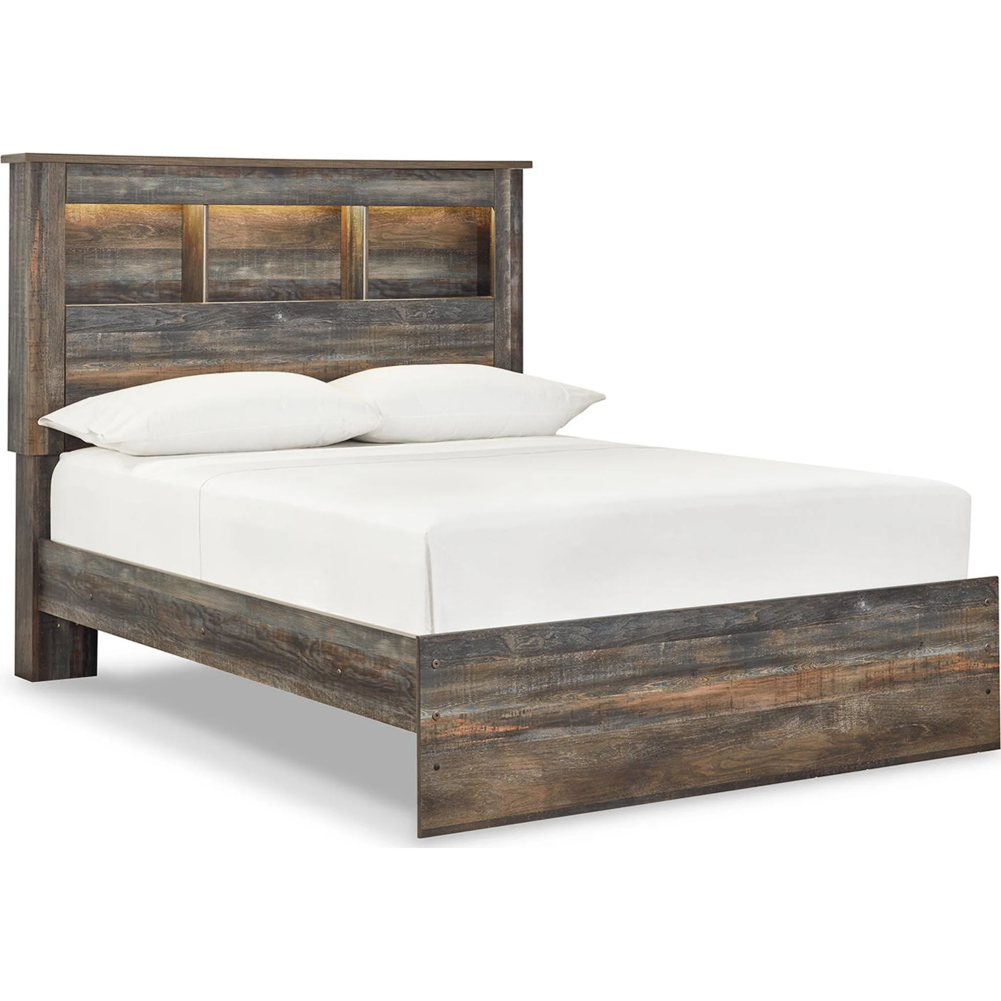 Drystan 5 Piece Full Bookcase Bedroom - Image 9