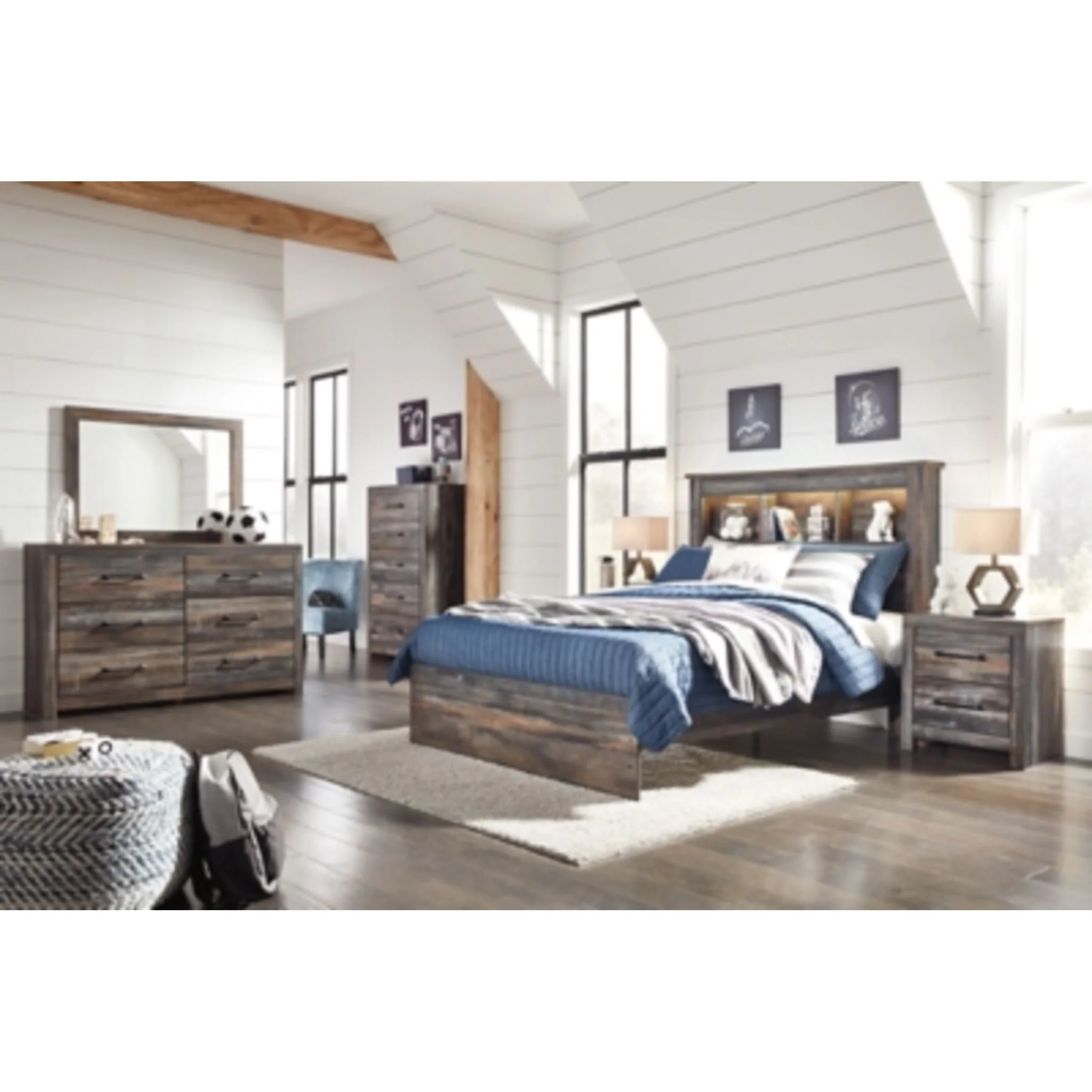 Drystan Full Bookcase Bed - Image 10