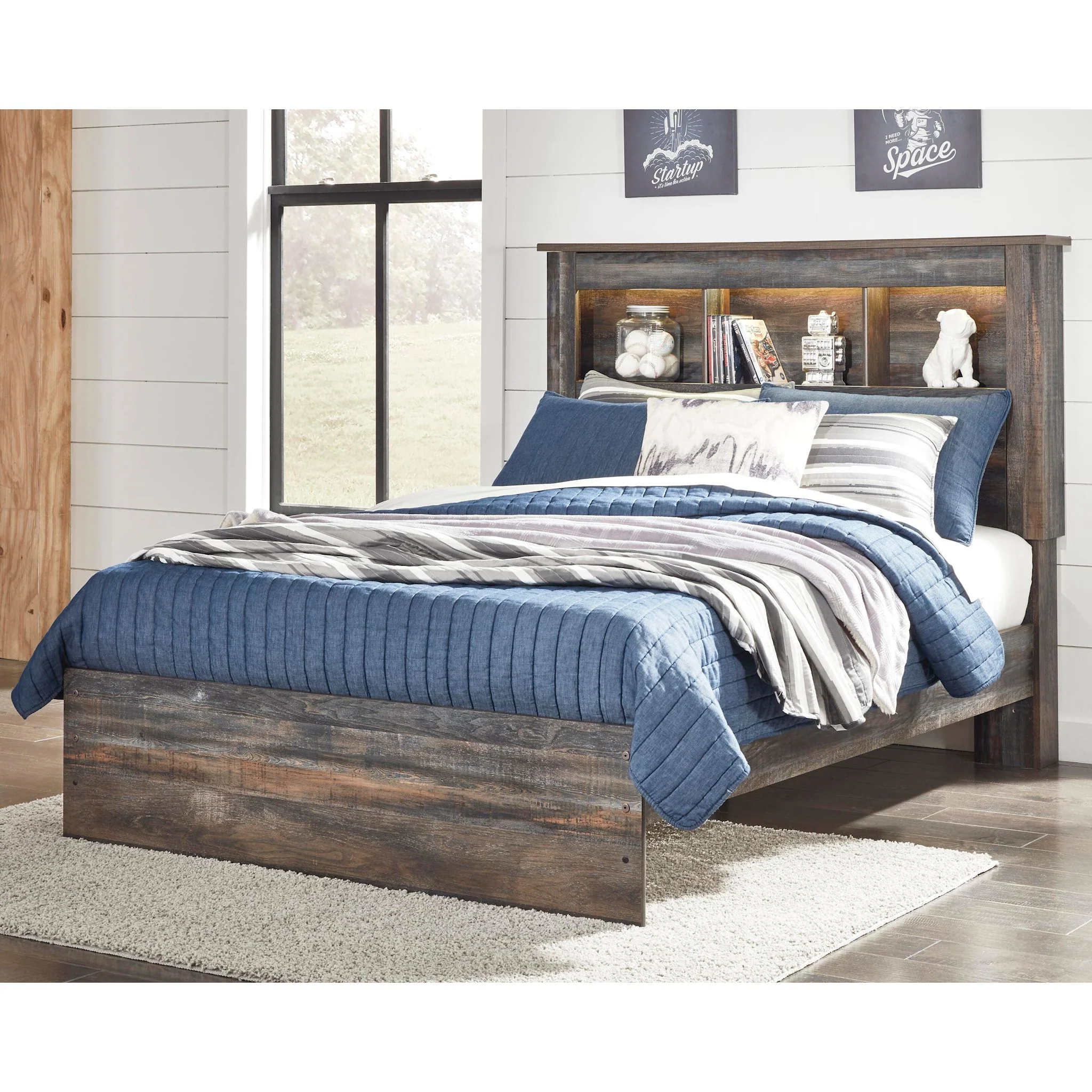 Drystan Full Bookcase Bed - Image 16