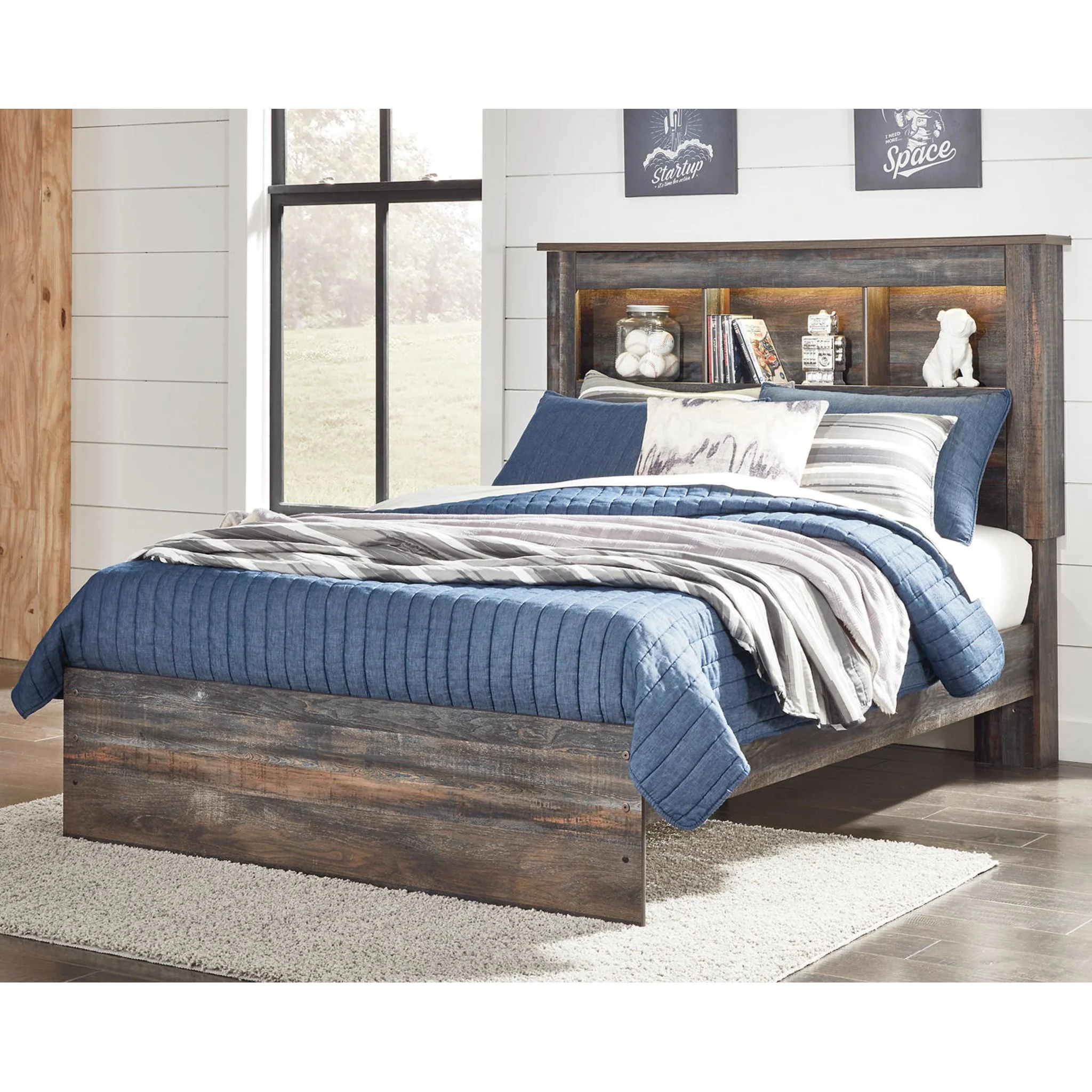 Drystan Full Bookcase Bed - Image 6