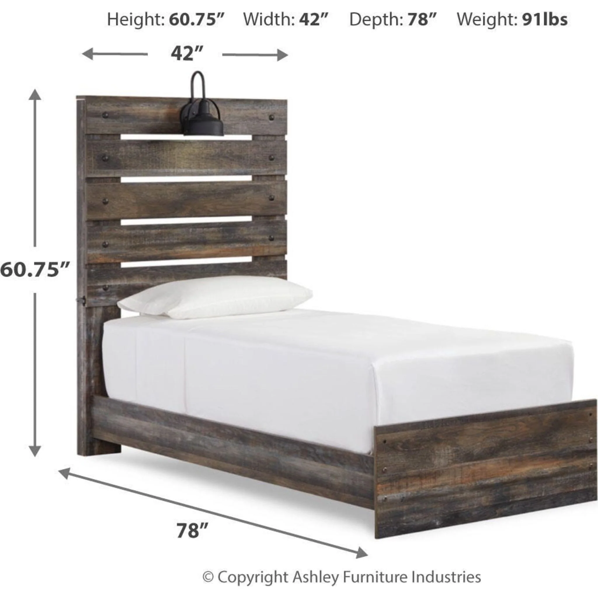 Drystan Panel Bed - Image 29