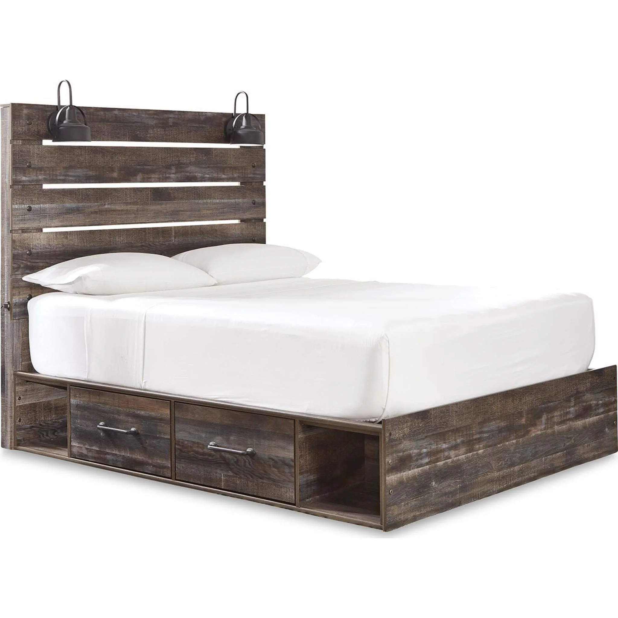 Drystan Panel Bed with 2 Drawer Storage - Image 13