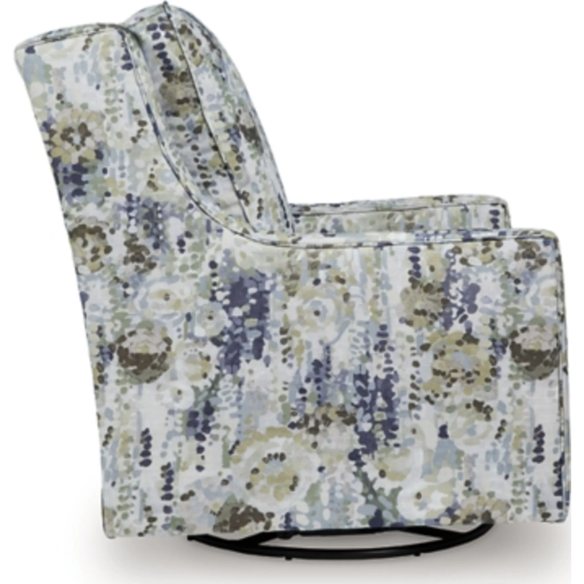 Dustinford Swivel Glider Accent Chair - Image 8