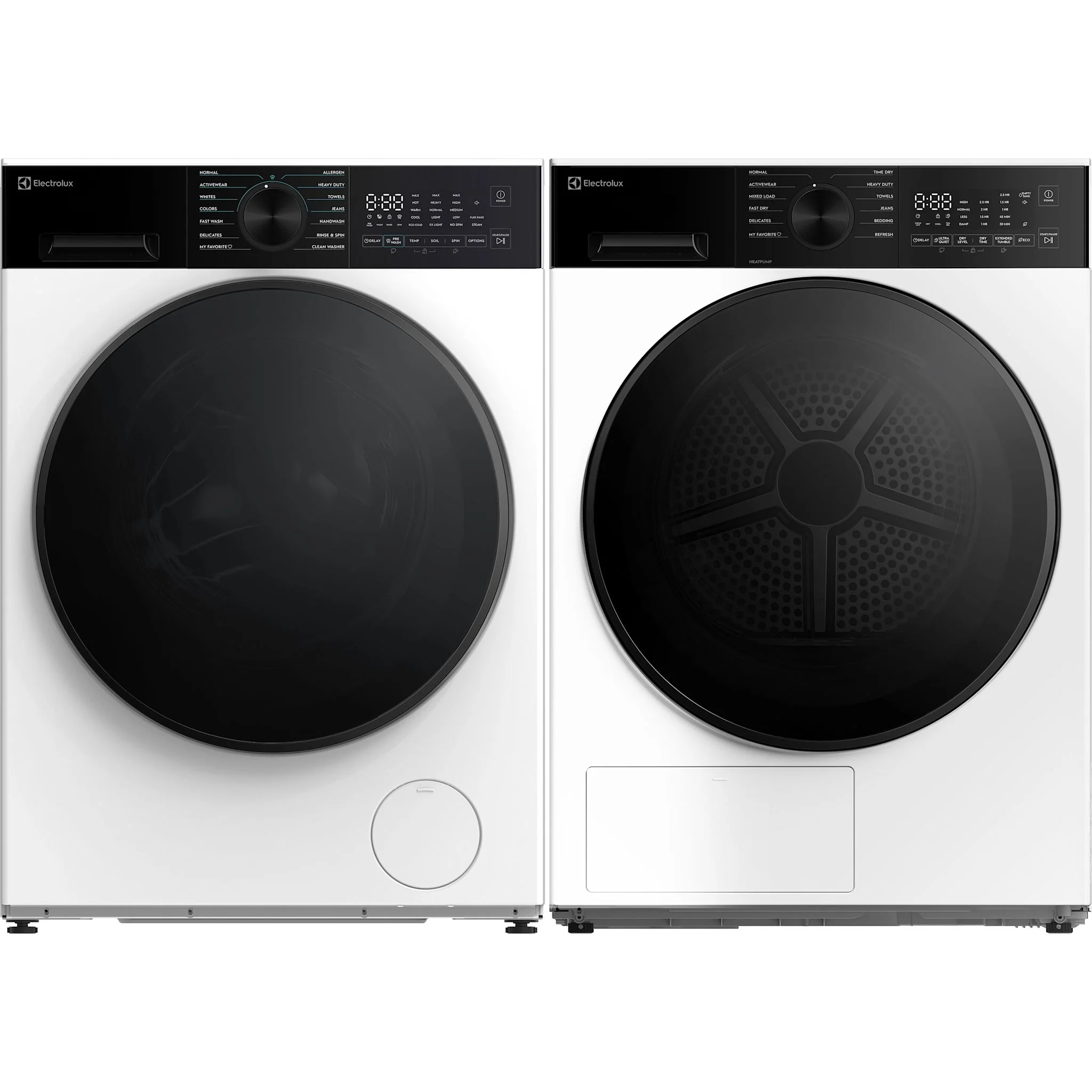 Electrolux Front Load Pair - ELFW4333AW-ELFE433CAW (White)
