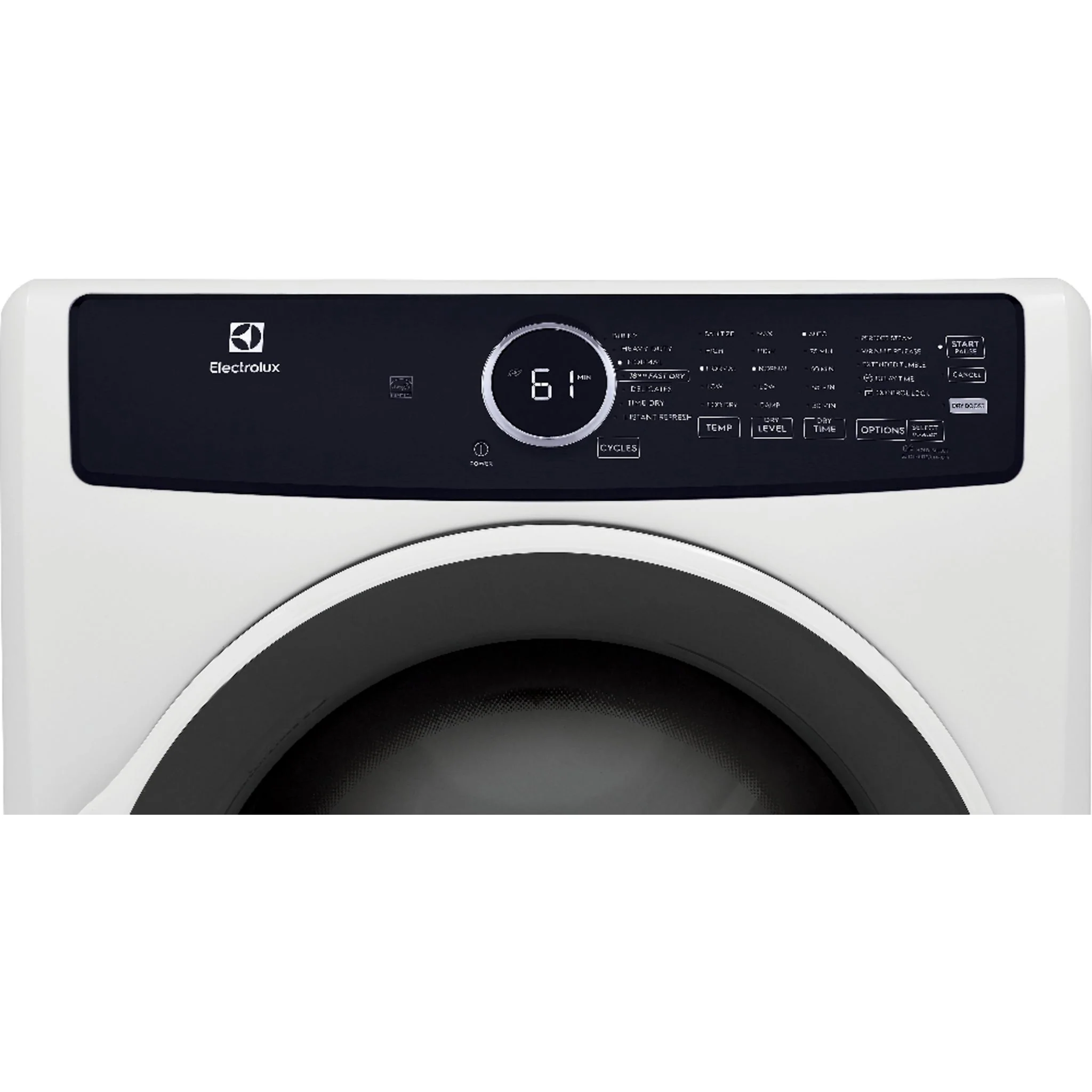 Electrolux Front Load Perfect Steam™ Electric Dryer with Instant Refresh – 8.0 Cu. Ft. - White ( ELFE743CAW ) - Image 6