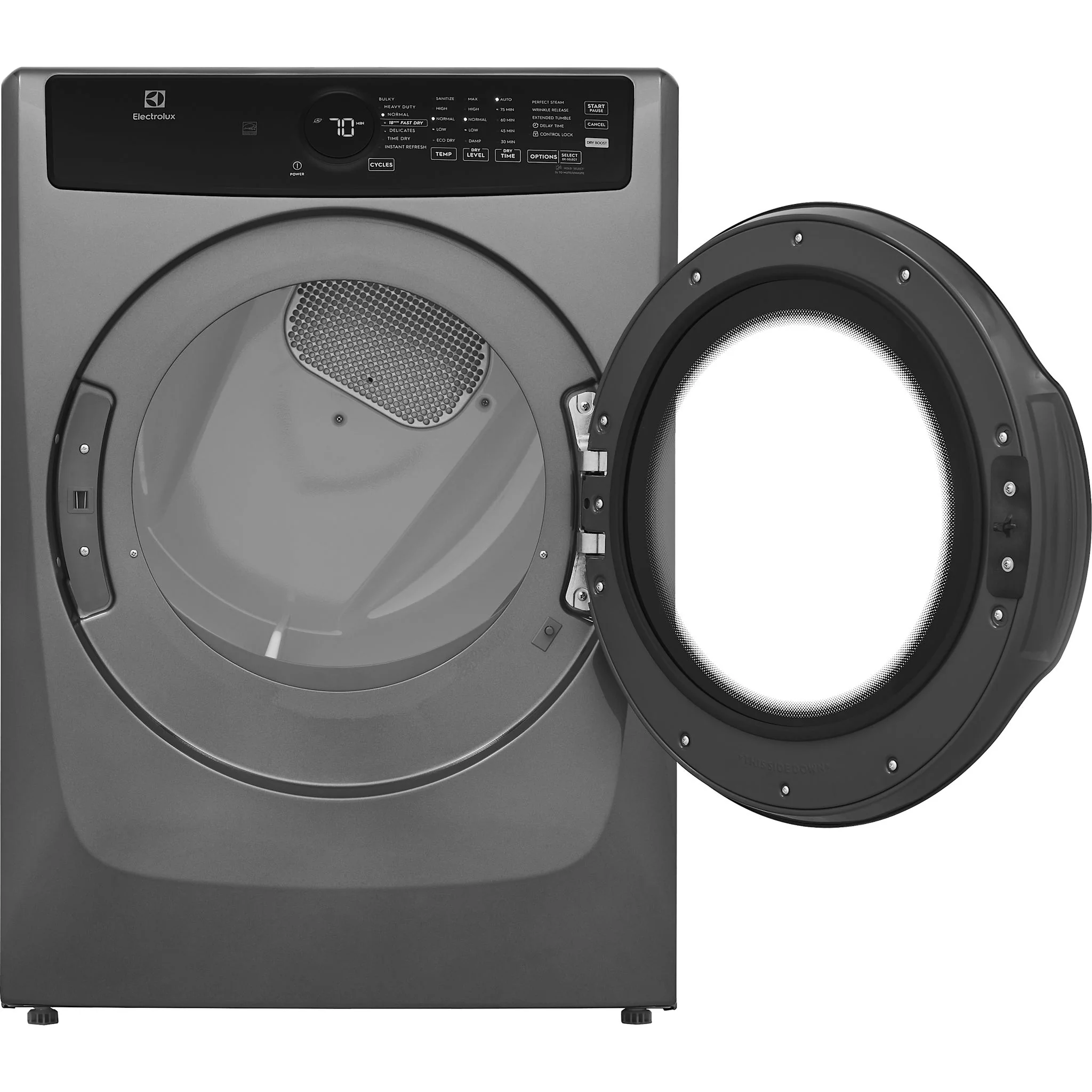 Electrolux Front Load Perfect Steam™ Gas Dryer with Instant Refresh – 8.0 Cu. Ft. - Titanium (ELFG7437AT) - Image 5