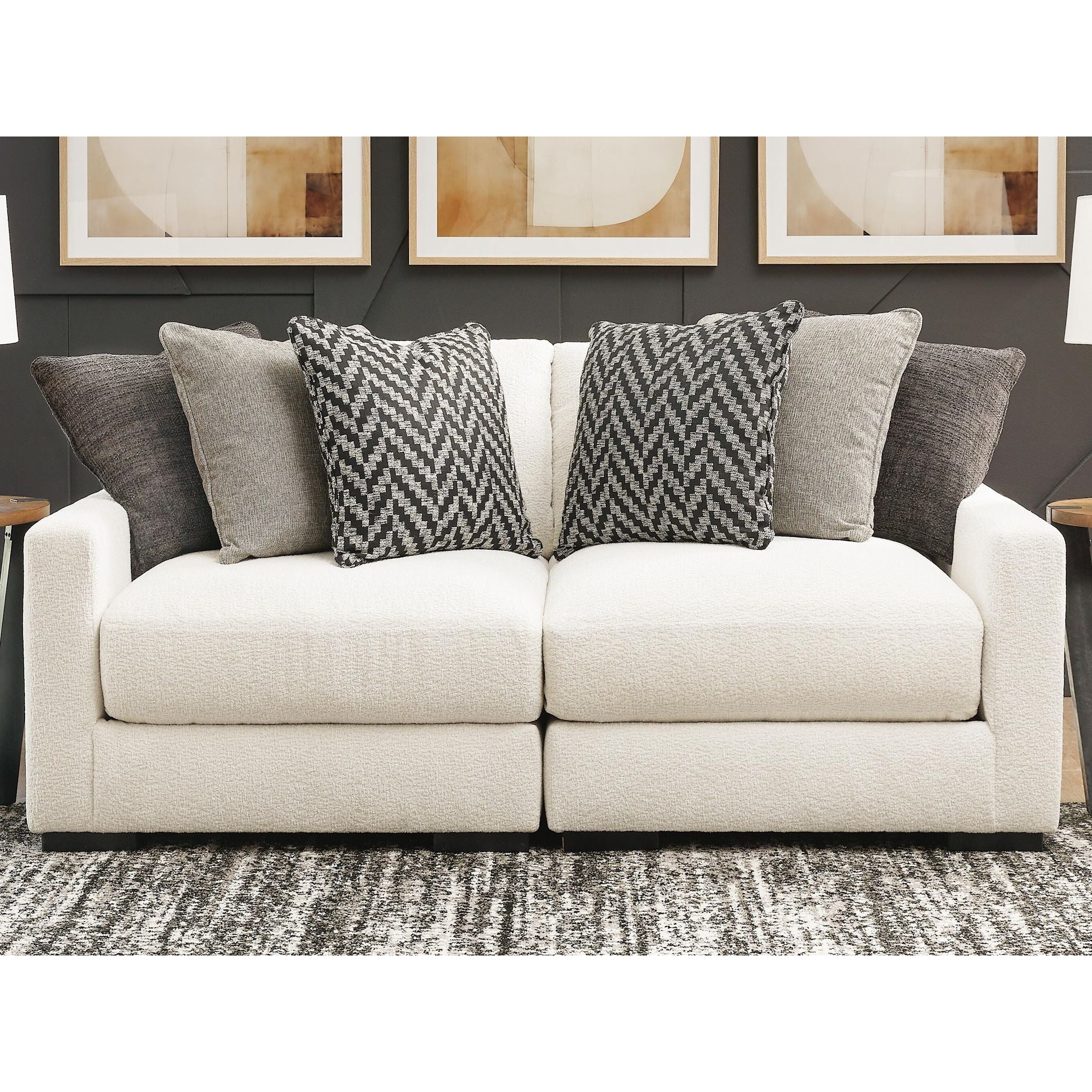 Elissa Court-Exclusive 2 Piece Modular Sectional - Image 8