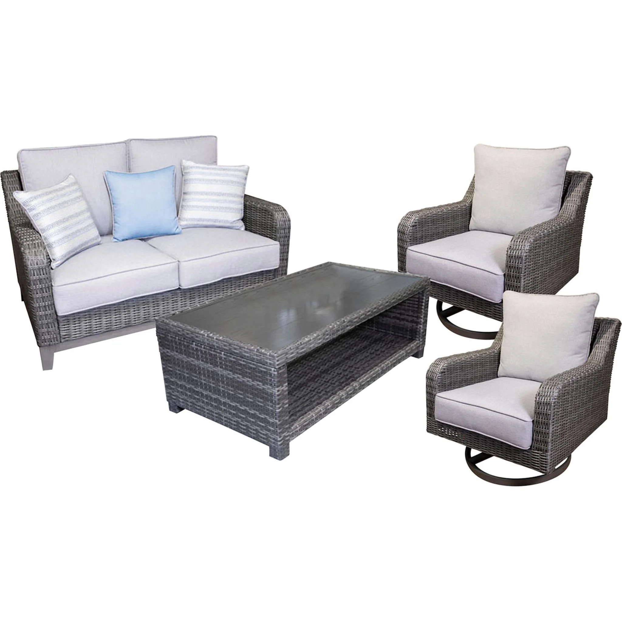 Elite Park 4 Piece Outdoor Seating - Image 2