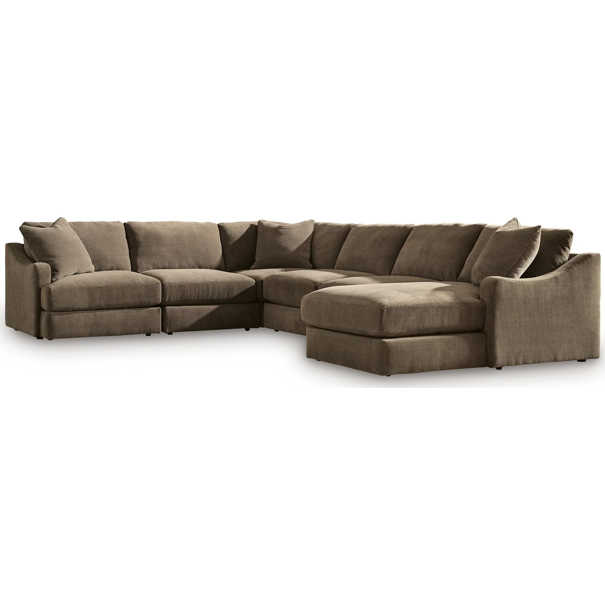 Ella Grove-Exclusive 6 Piece Sectional with Chaise