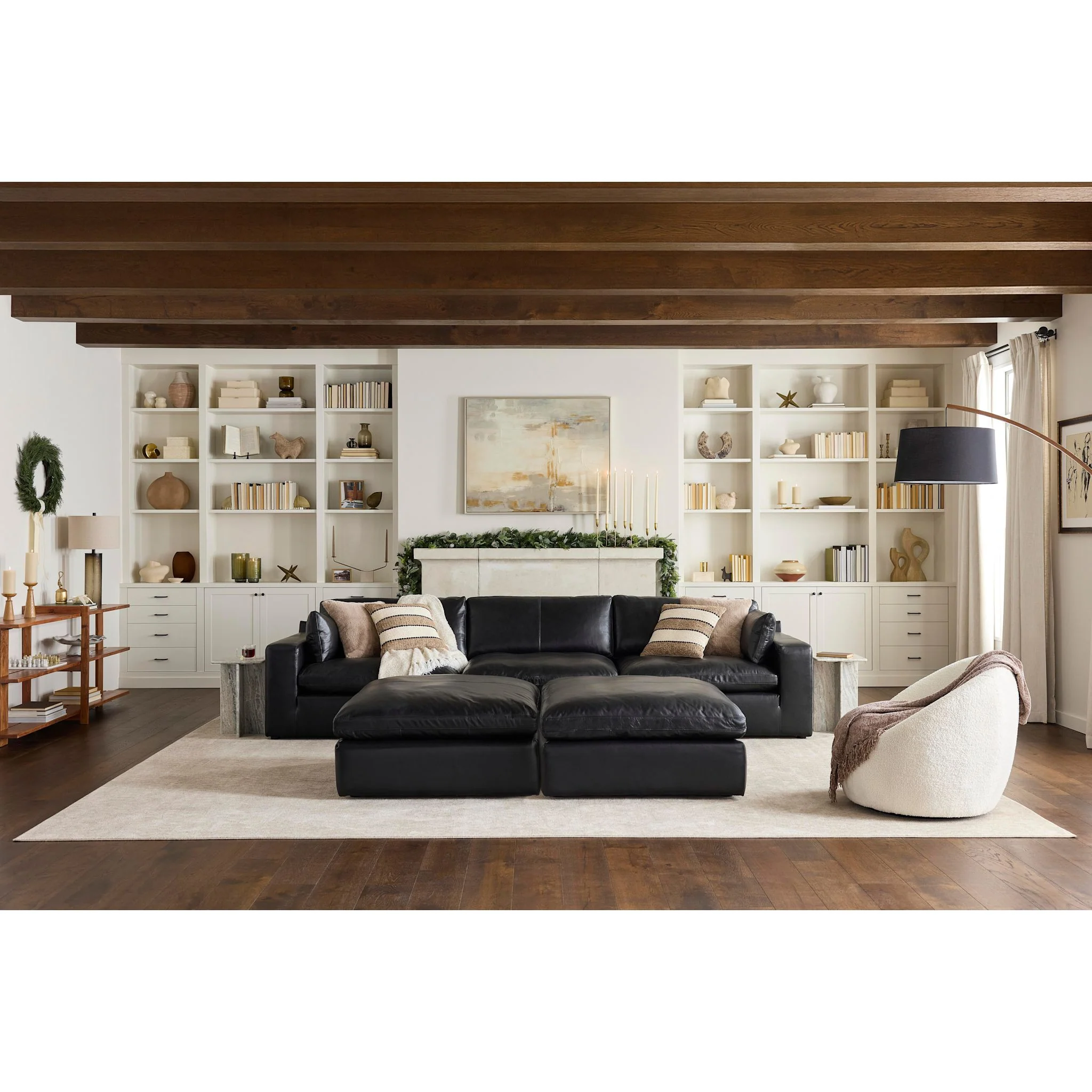 Emilia Cloud Collection 3 Piece Modular Sectional - Image 12