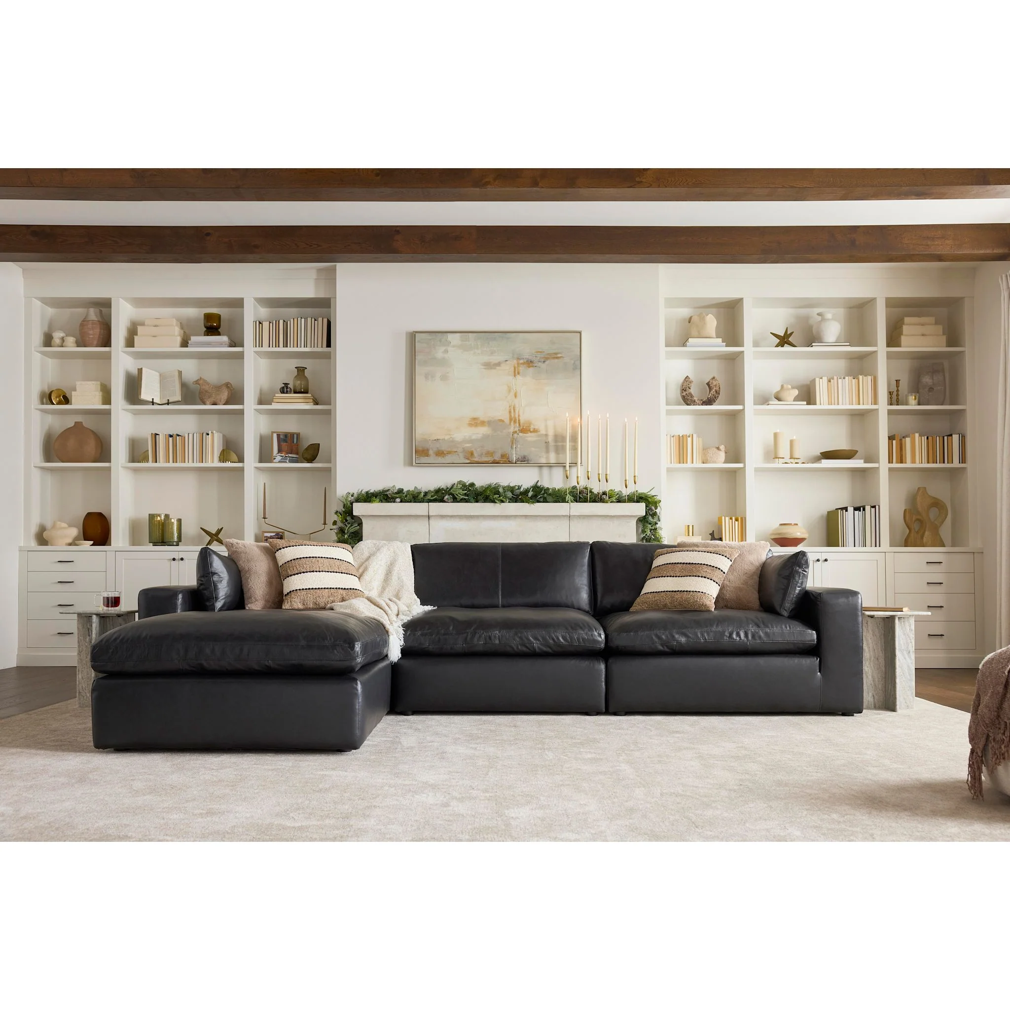 Emilia Cloud Collection 3 Piece Modular Sectional - Image 13