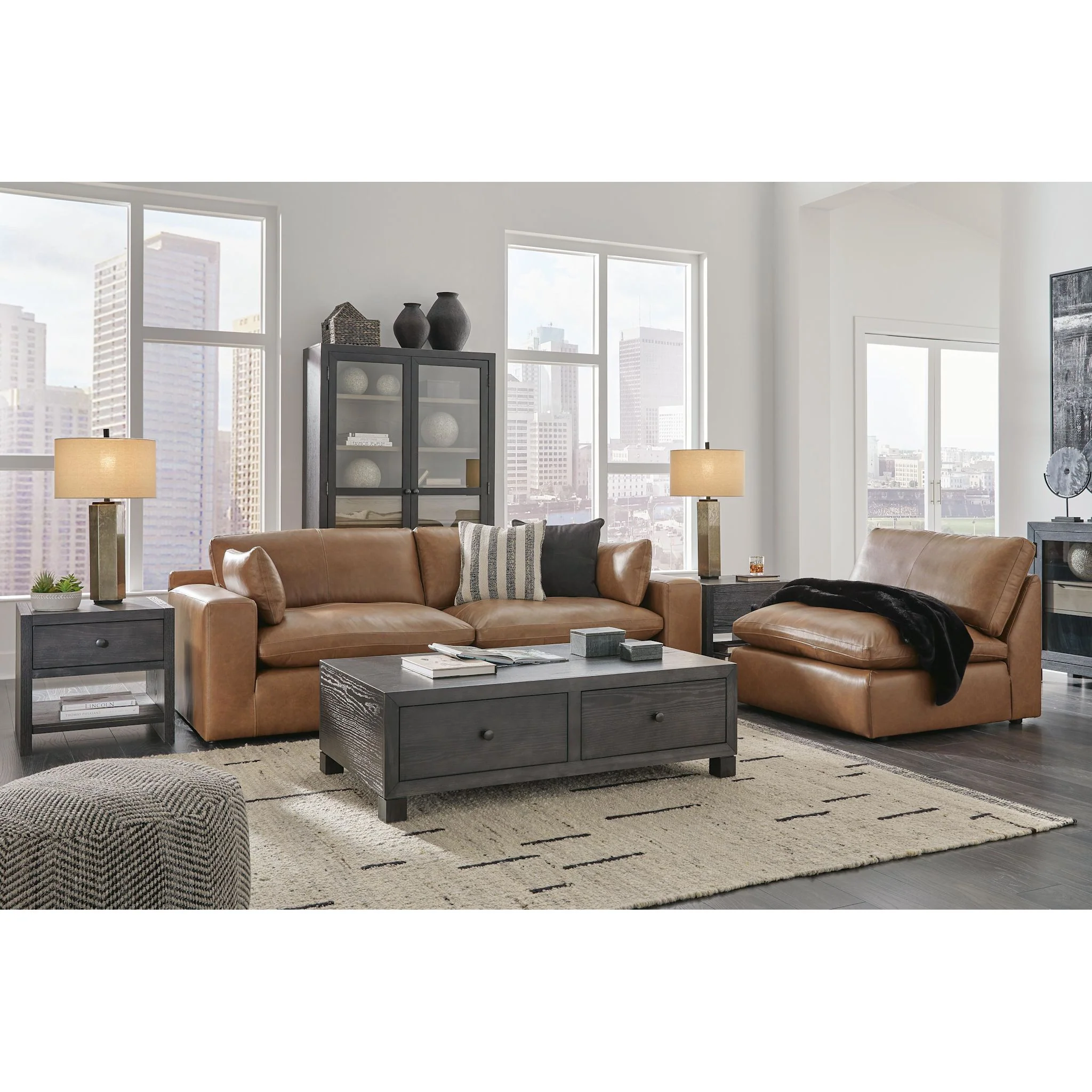 Emilia Cloud Collection 3 Piece Modular Sectional - Image 28