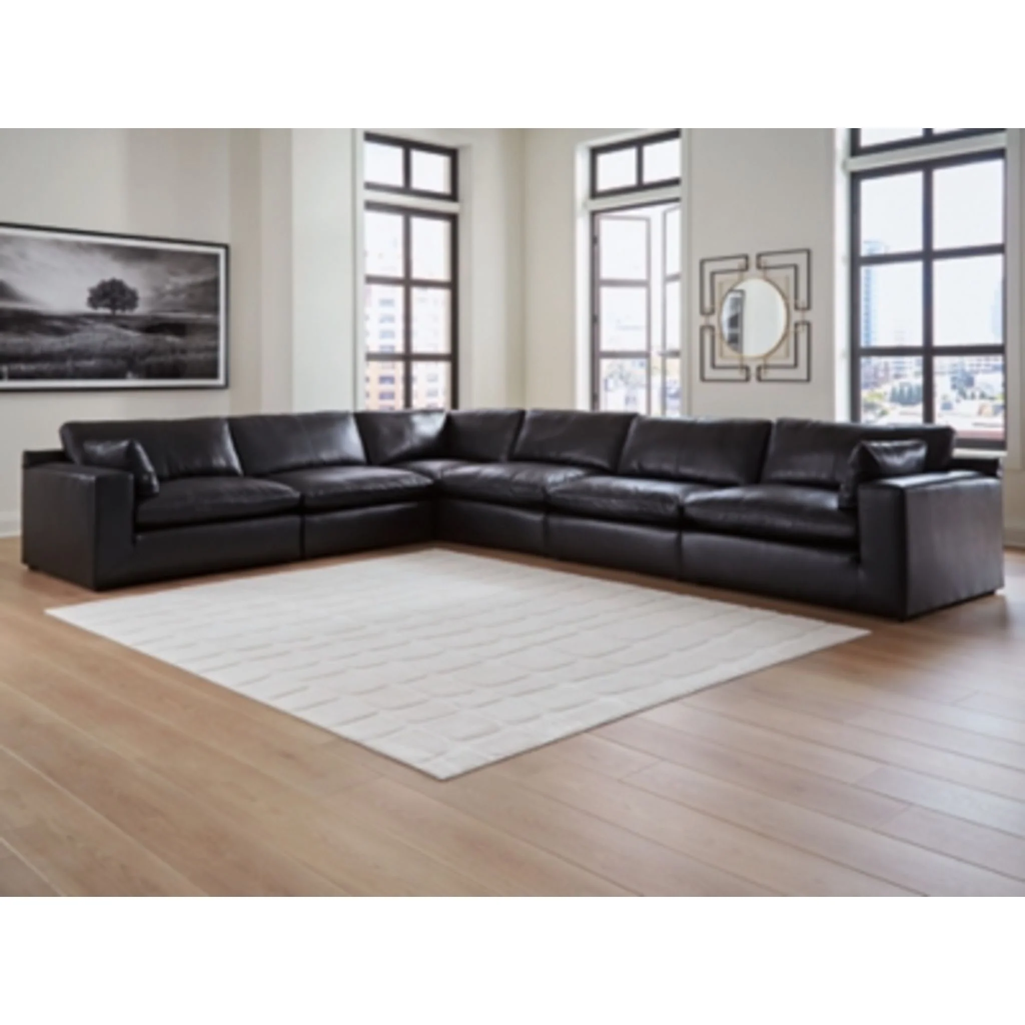 Emilia Cloud Collection 6 Piece Modular Sectional - Image 22