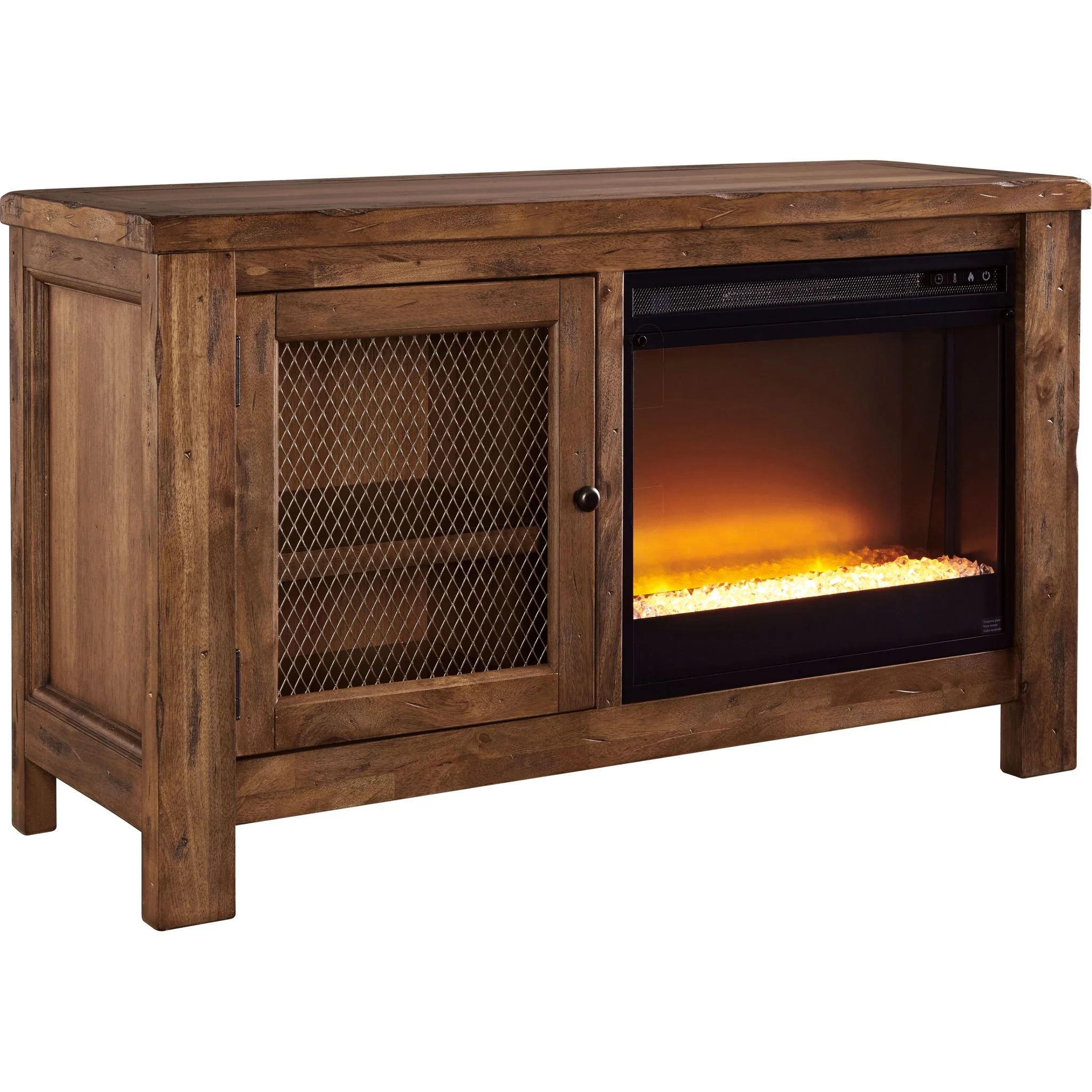 Entertainment Accessories Fireplace Insert with Crushed Glass - Image 6