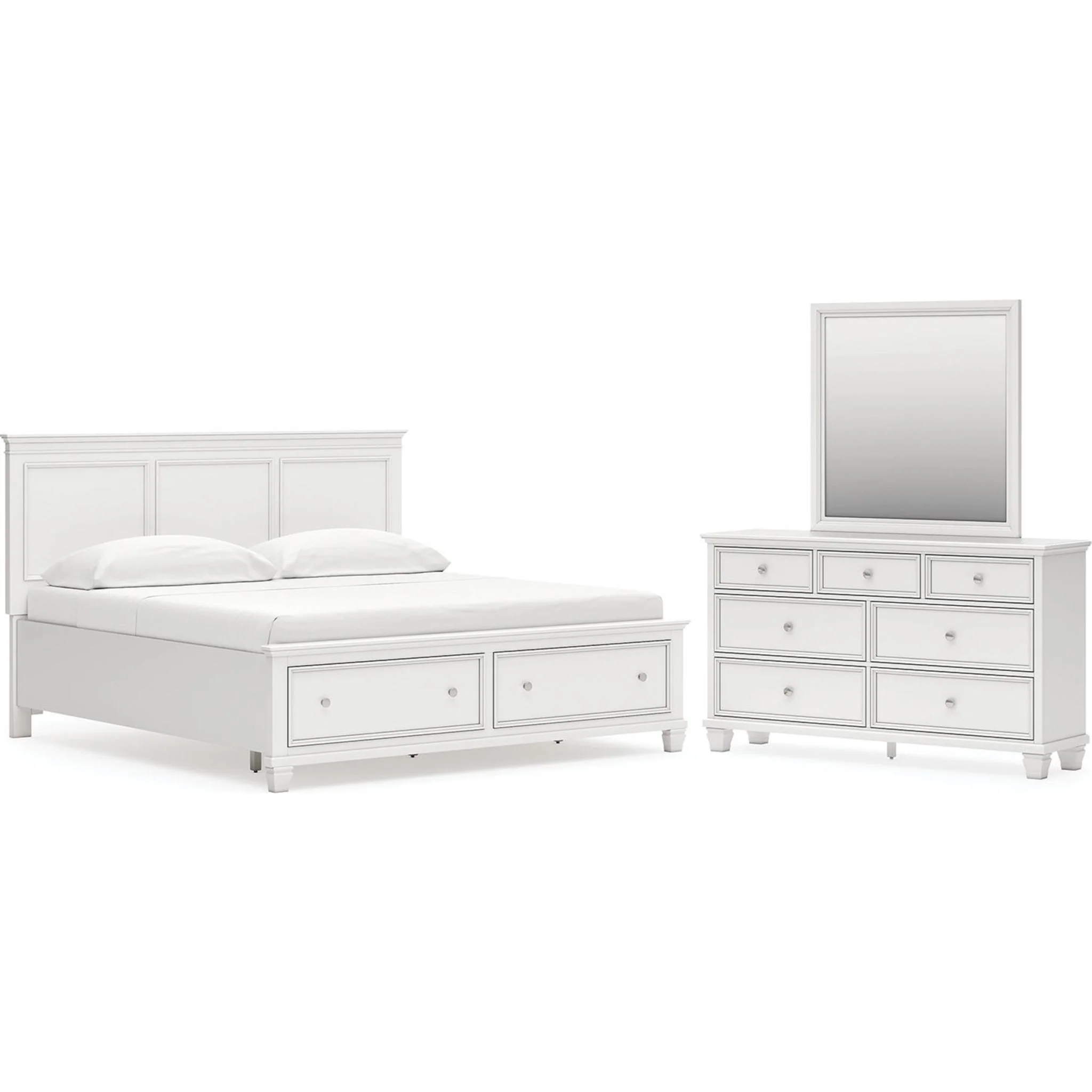 Fortman 5 Piece King Storage Bedroom - Image 2