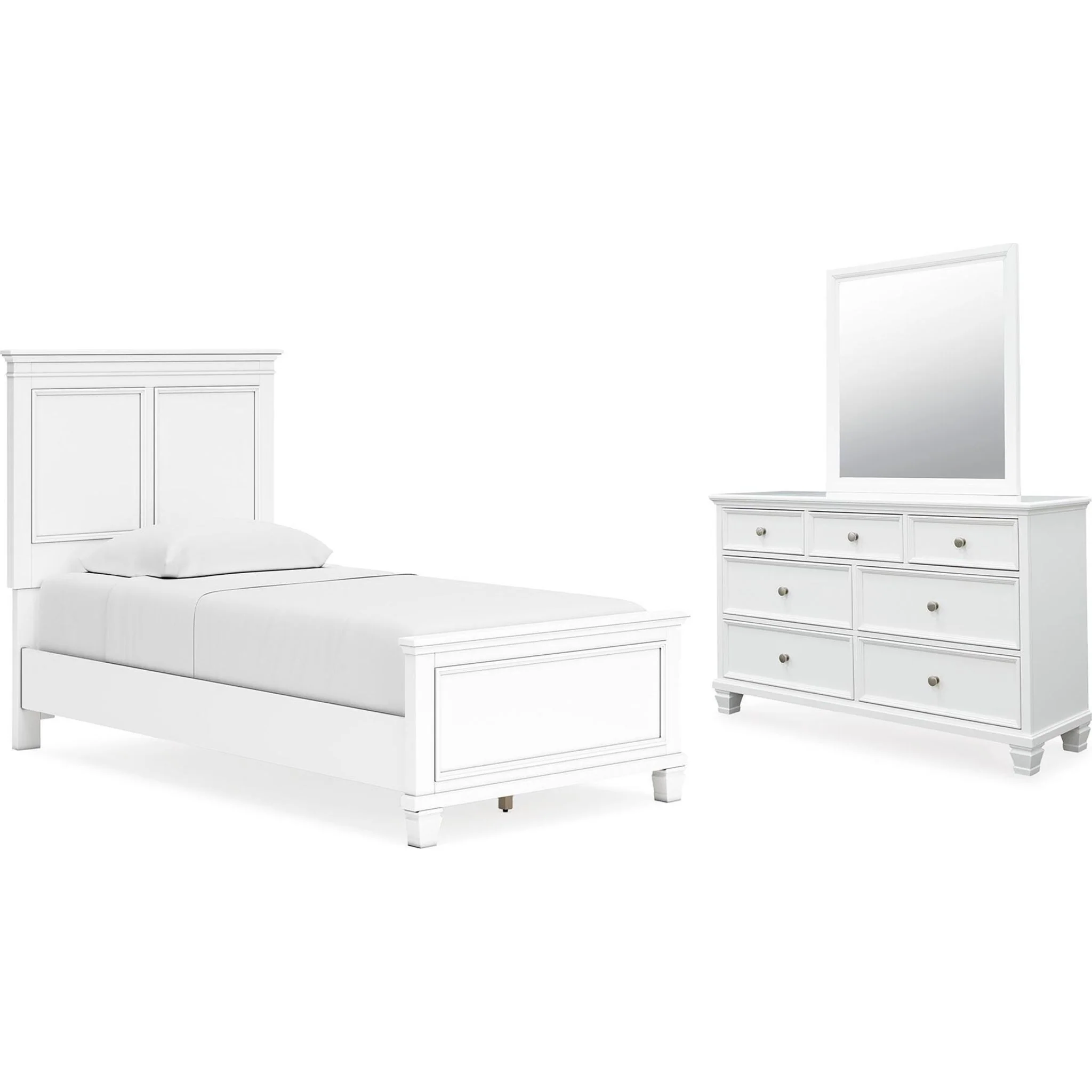 Fortman 5 Piece Panel Bedroom - Image 37