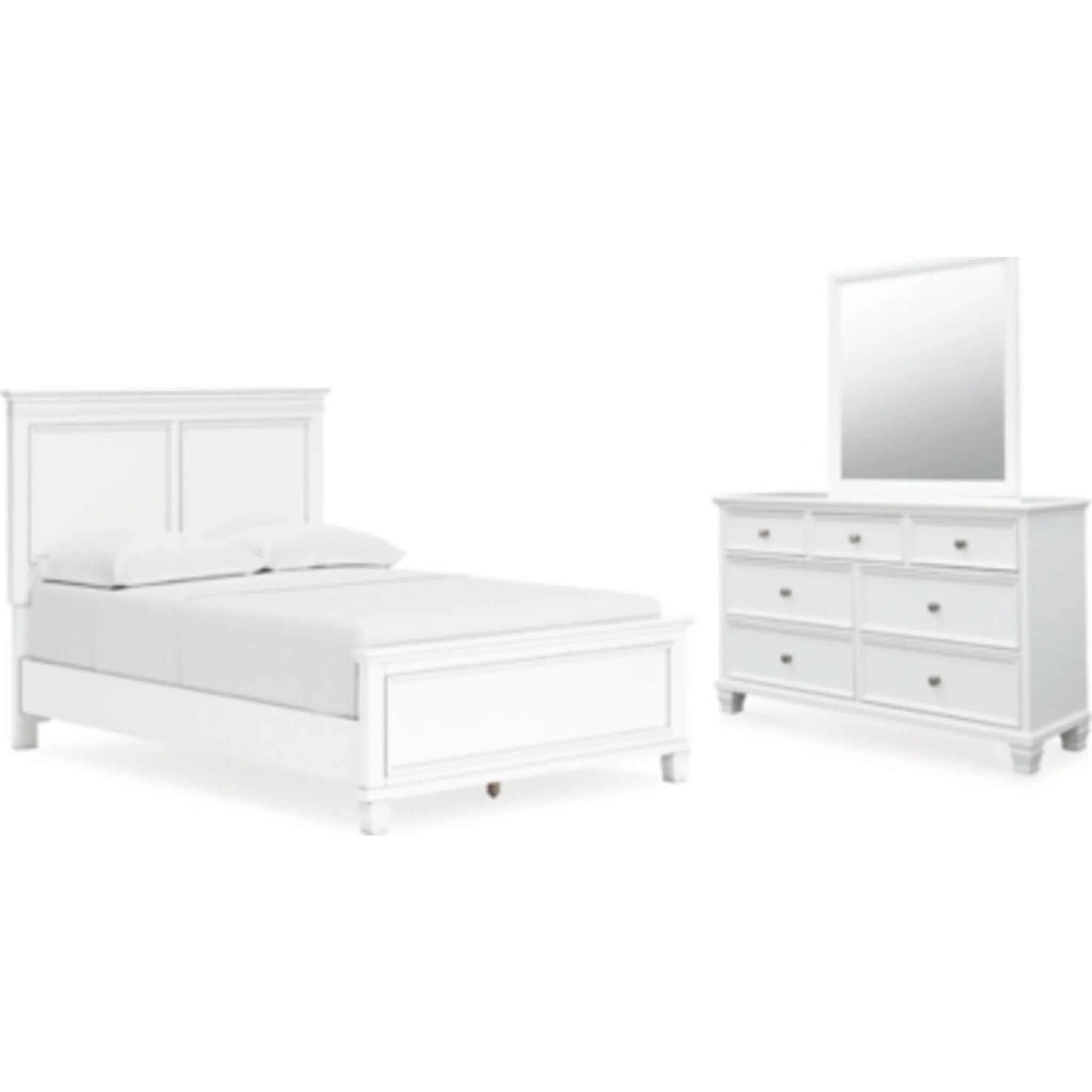 Fortman 5 Piece Panel Bedroom - Image 60