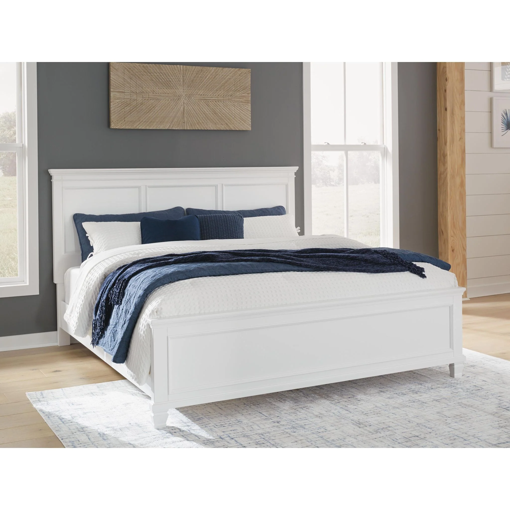 Fortman 5 Piece Panel Bedroom - Image 52