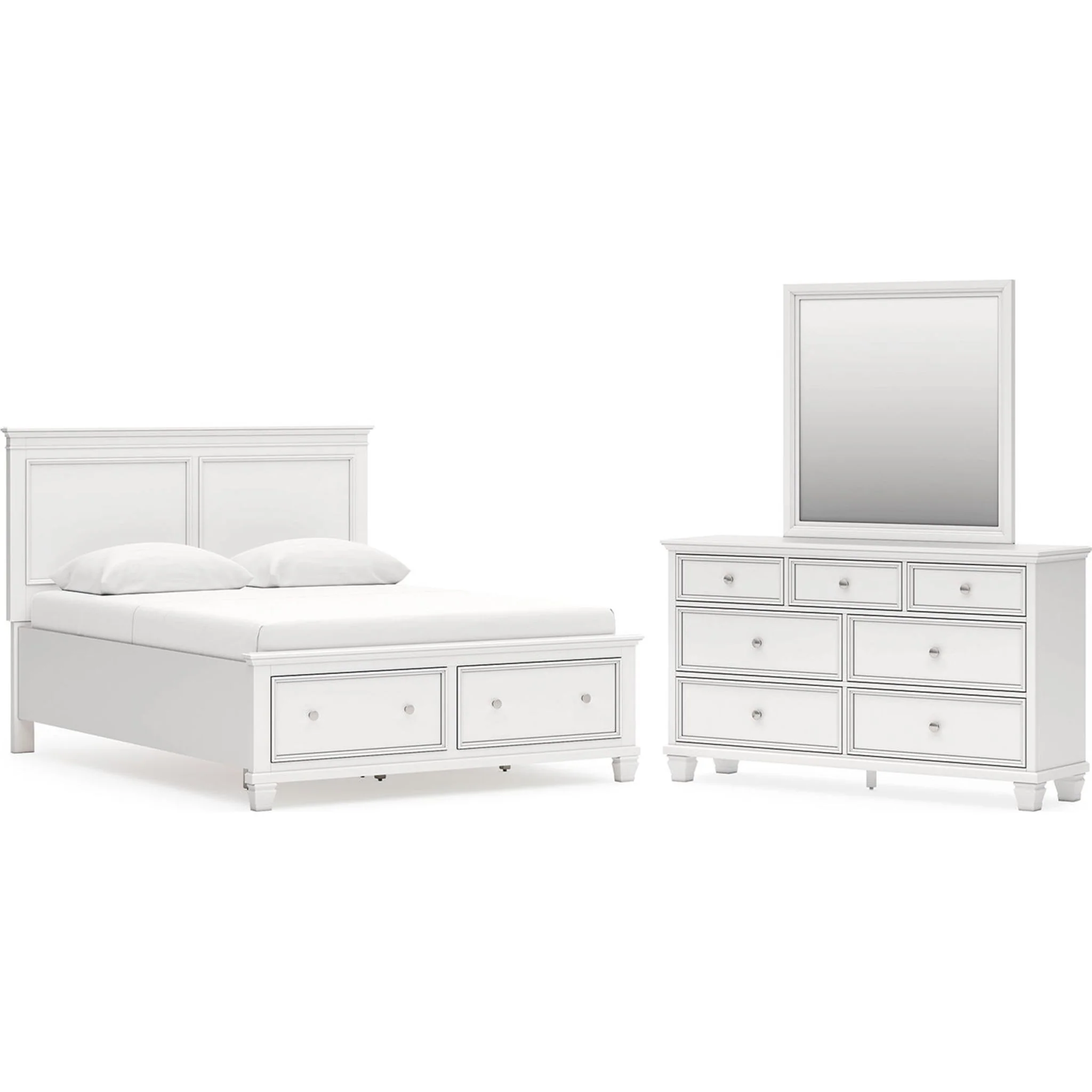 Fortman 5 Piece Queen Storage Bedroom - Image 2