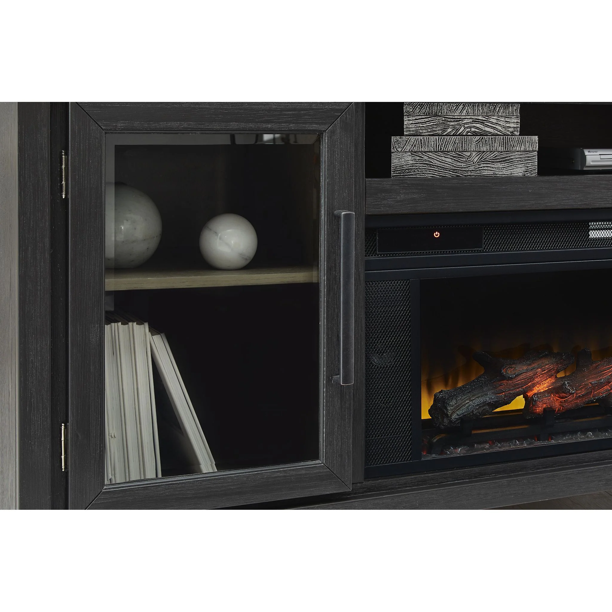 Foyland TV Stand with Fireplace - Image 18