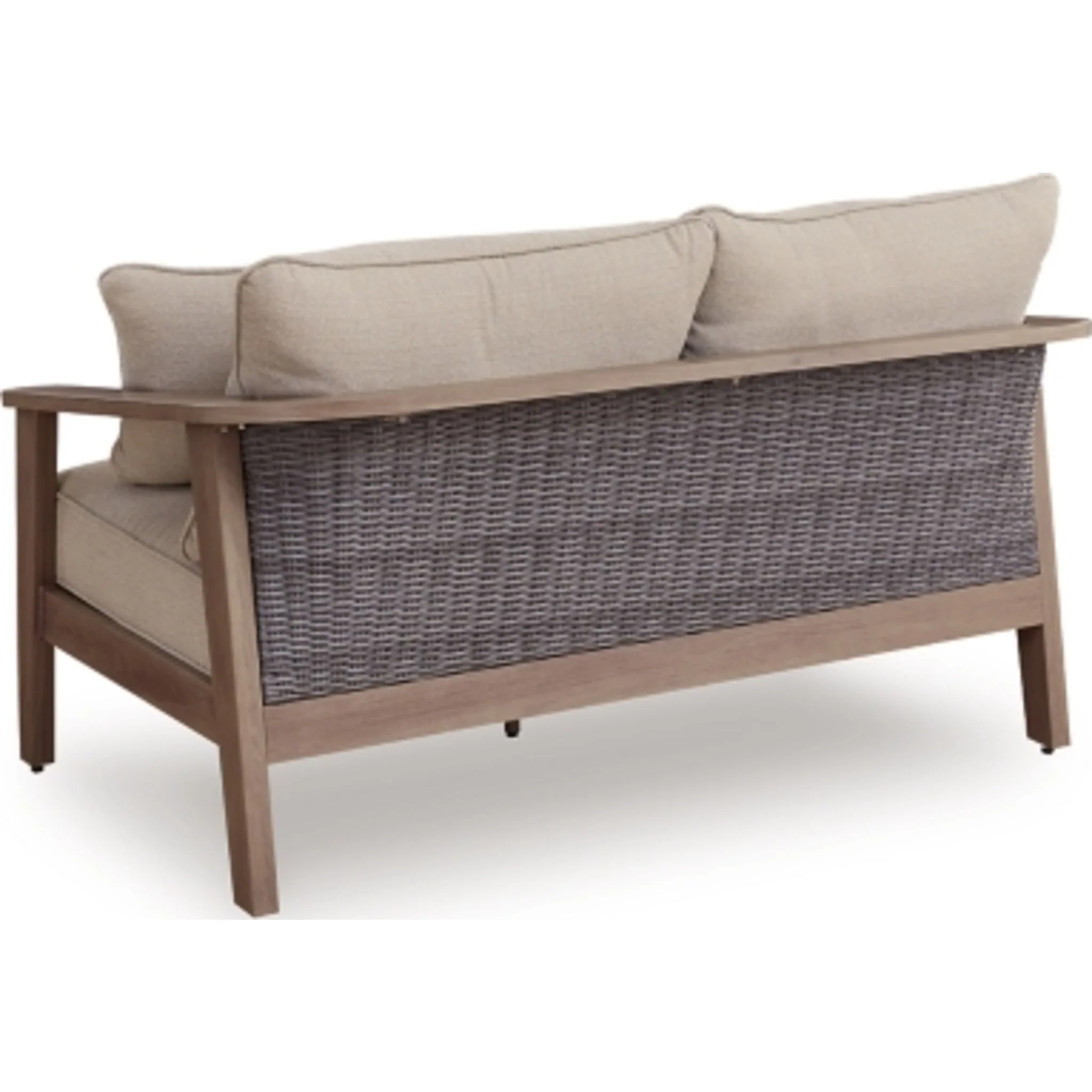 Francis Beach Outdoor Loveseat with Cushion - Image 14