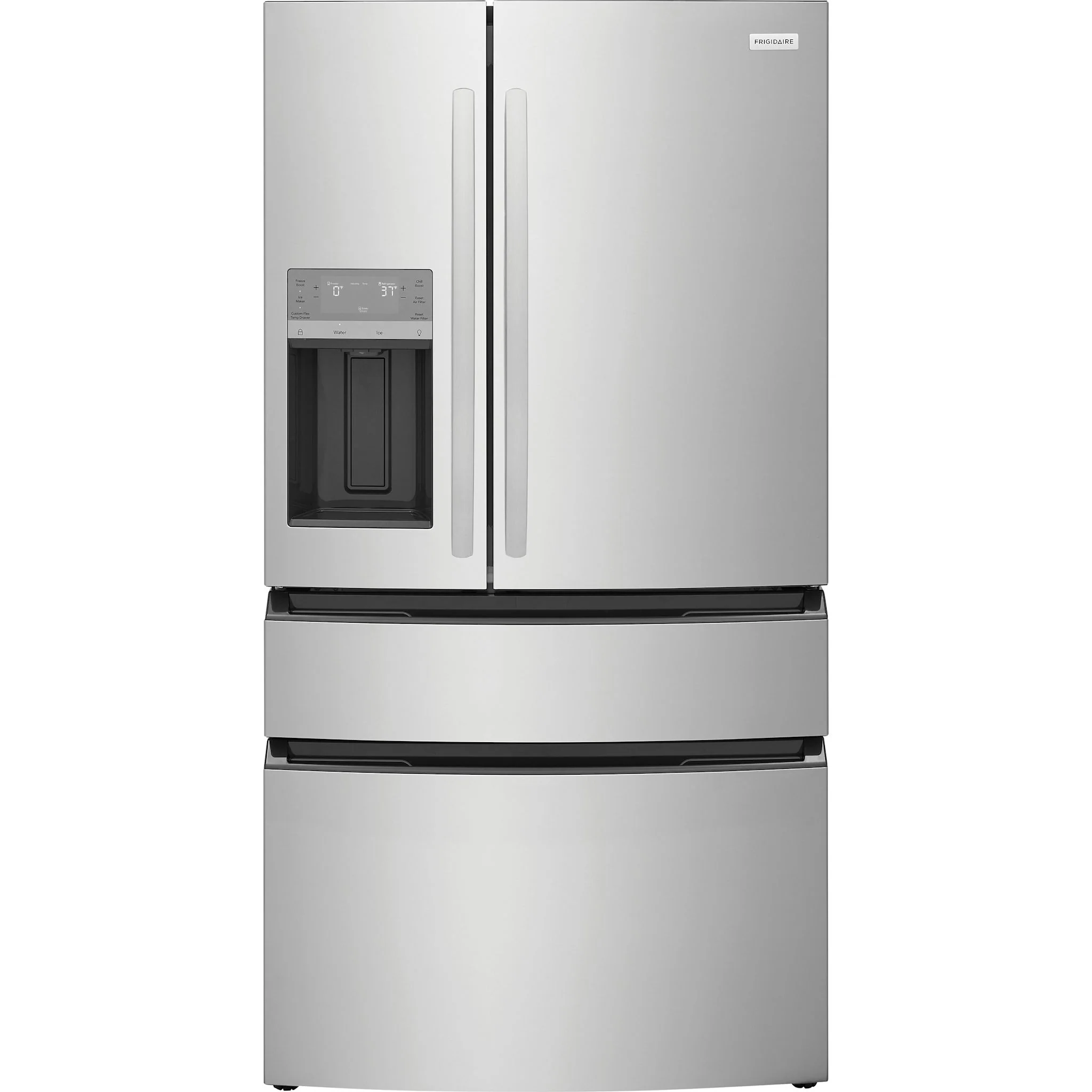 Frigidaire 26 Cu. Ft. Standard-Depth 4-Door French Door Refrigerator - Stainless Steel ( FRMS2733AV )