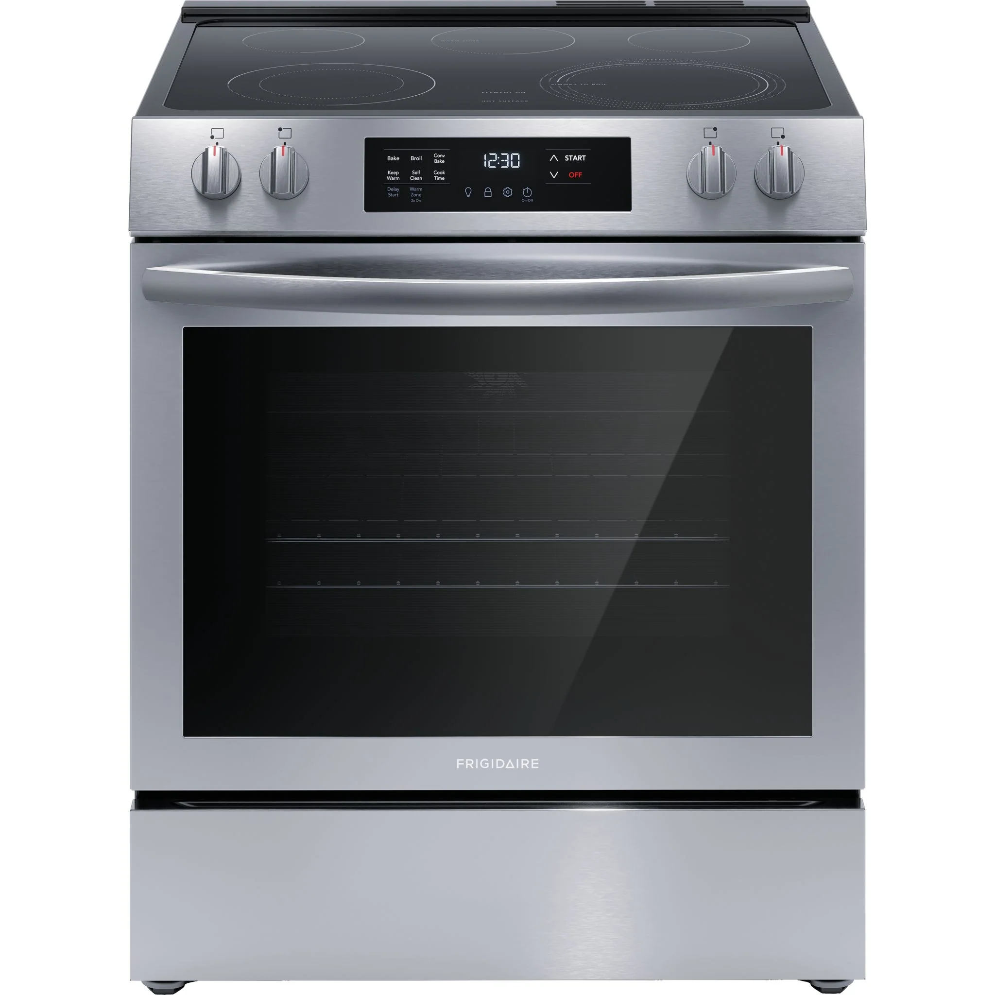 Frigidaire 30" Front Control Electric Range - Stainless Steel ( FCFE308CAS )