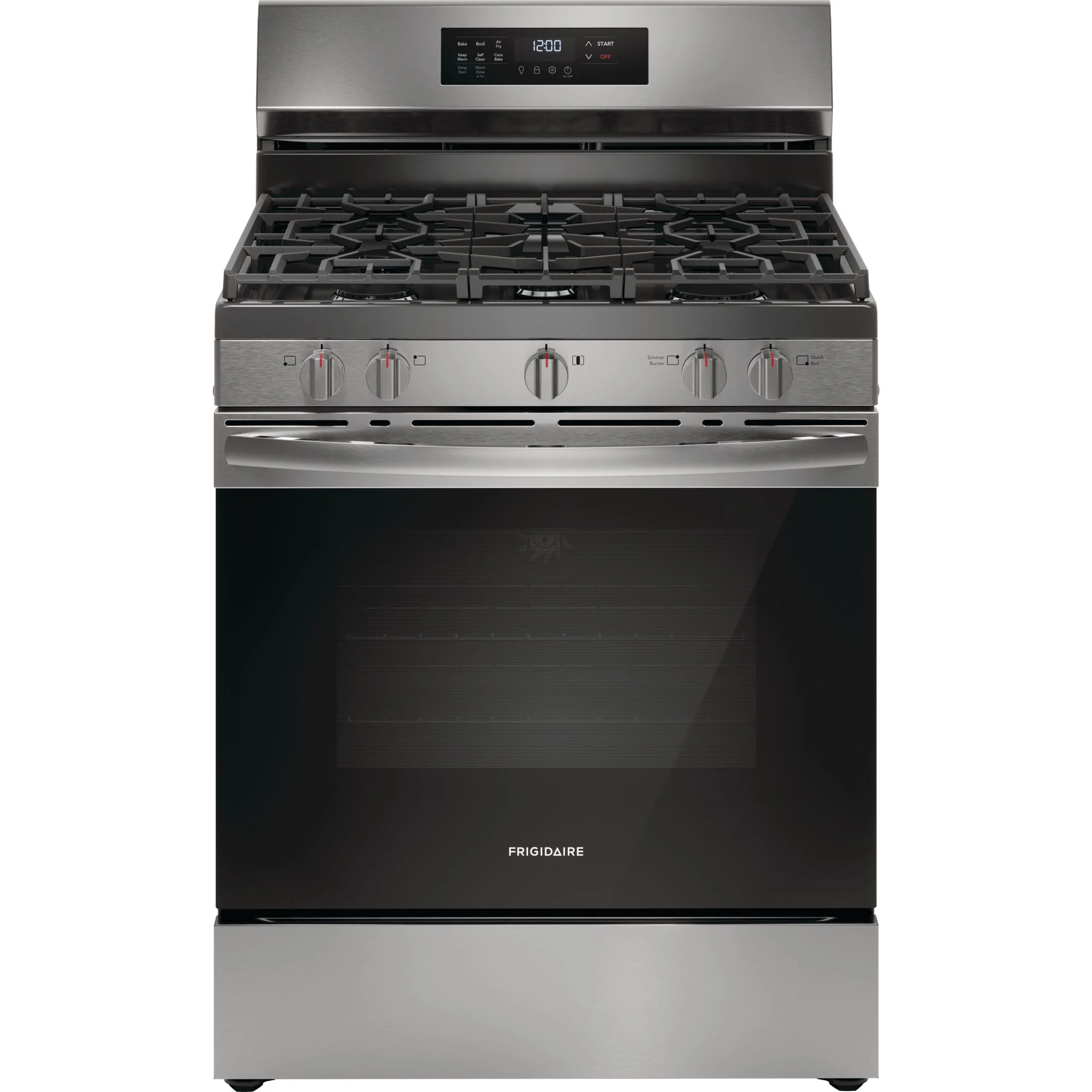 Frigidaire 30" Gas Range with Air Fry - Stainless Steel ( FCRG3083AS )