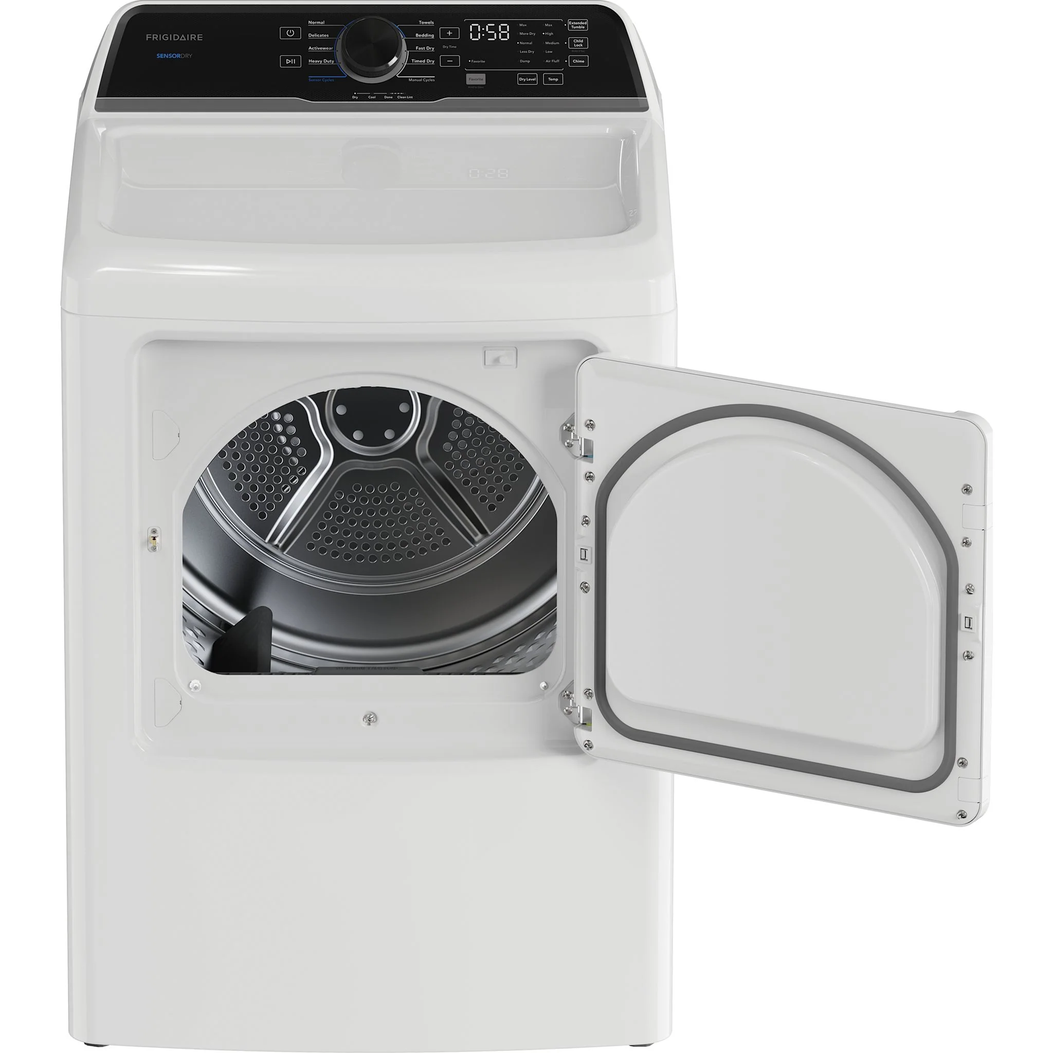 Frigidaire 7 Cu. Ft. Gas Dryer - White ( FLVG7523BW ) - Image 2