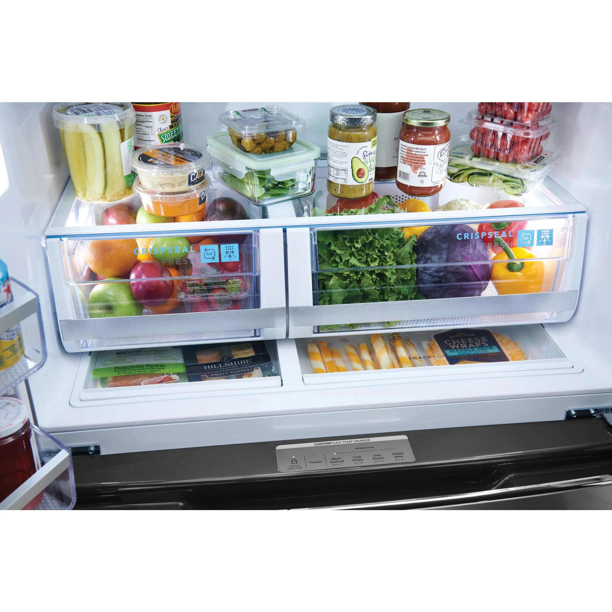Frigidaire Gallery 22 Cu. Ft. Counter-Depth 4-Door French Door Refrigerator - Stainless Steel ( GRMC2273CF ) - Image 11