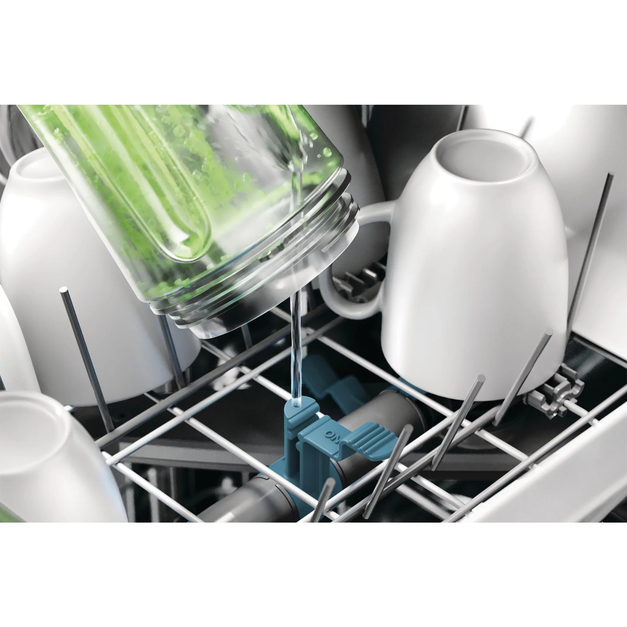 Frigidaire Gallery 24" Stainless Steel Tub Built-In Dishwasher with CleanBoost™ - Black Stainless ( GDSH4715AD ) - Image 8