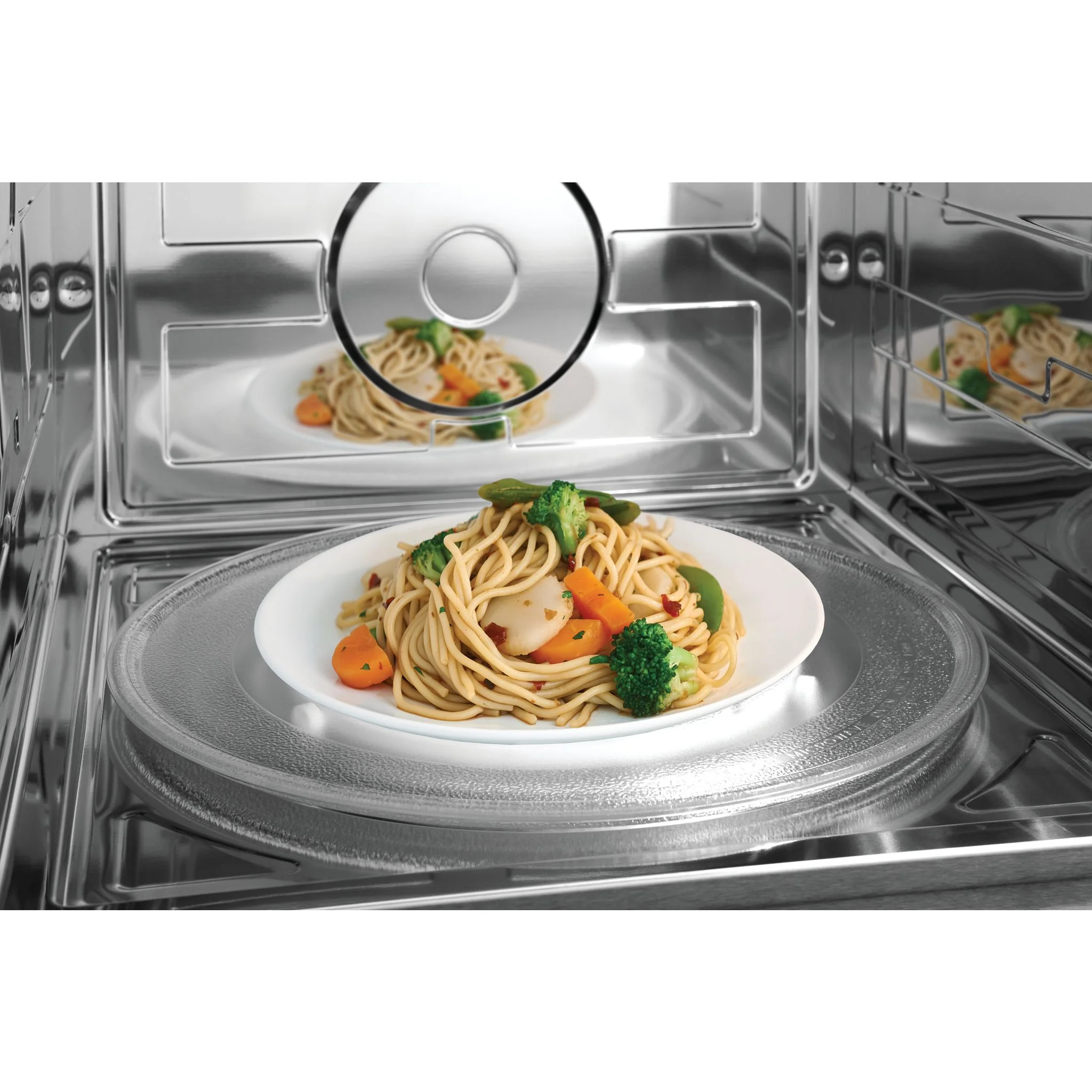 Frigidaire Gallery 30" Built-In Microwave Oven with Drop-Down Door - Black Stainless ( GMBD3068AD ) - Image 11