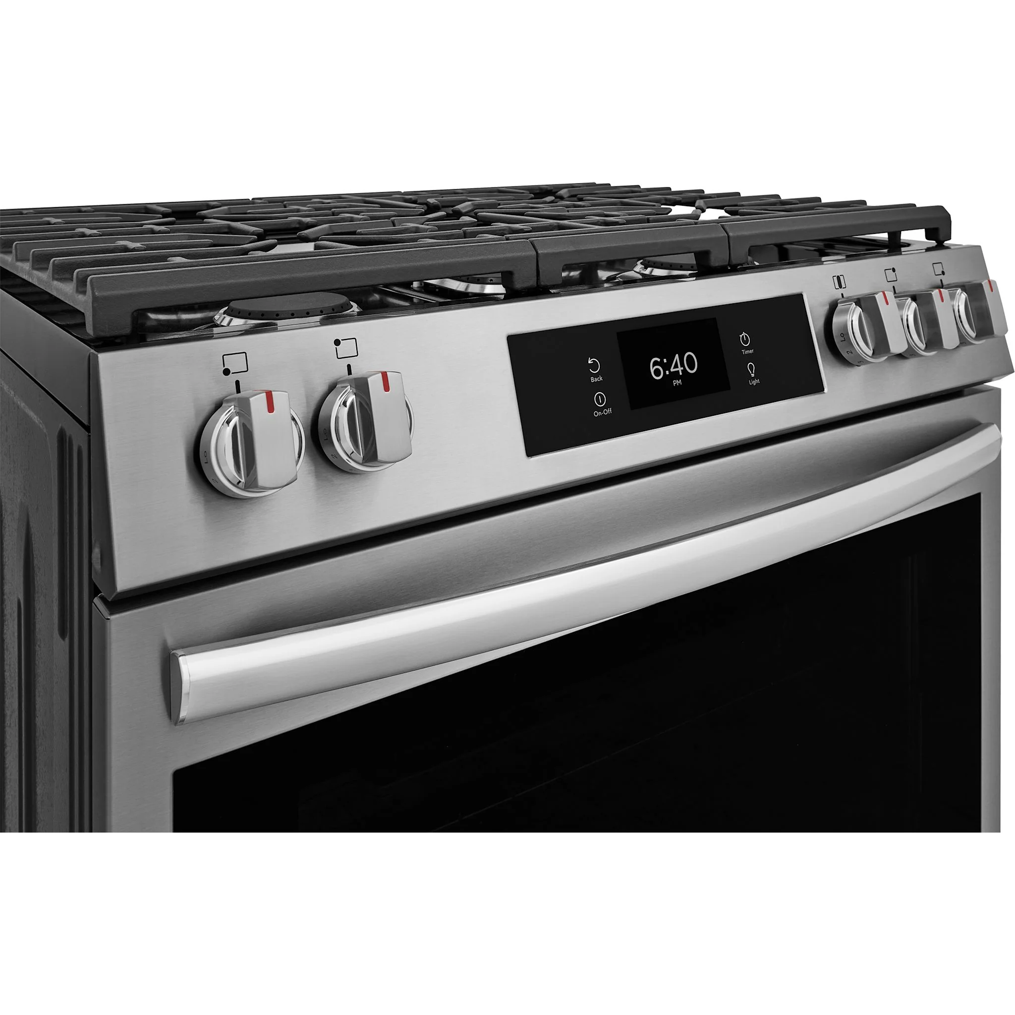Frigidaire Gallery 30'' Front Control Gas Range with Stone-Baked Pizza - Stainless Steel (GCFG3070BF) - Image 10