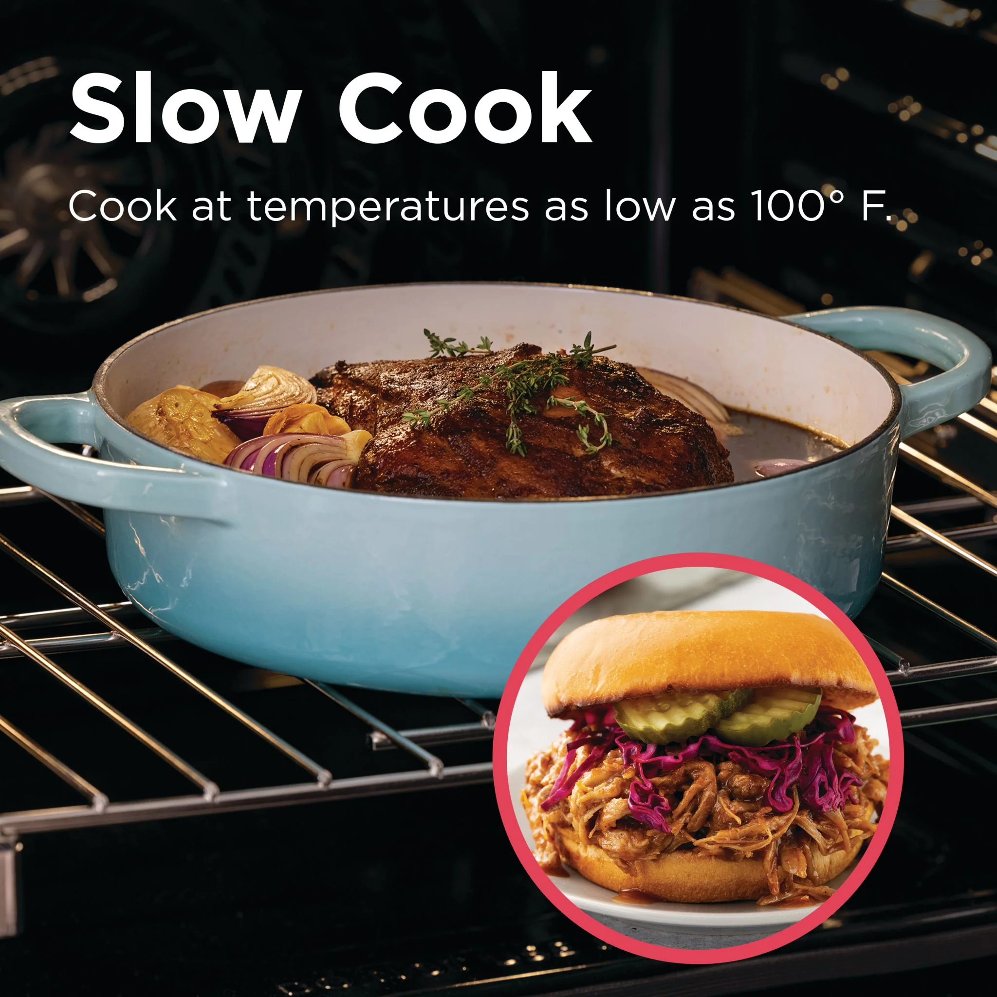 Frigidaire Gallery 30" Rear Control Electric Range with Total Convection - Stainless Steel ( GCRE306CBF ) - Image 12