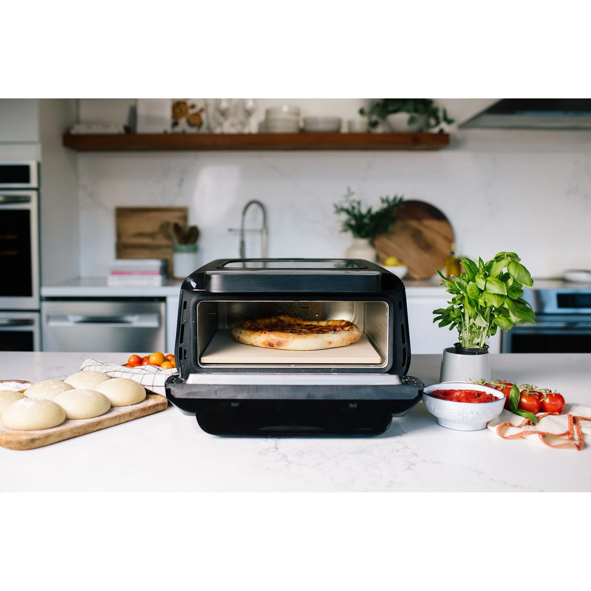 Frigidaire Indoor Stone Baked Pizza Oven Plus Air Fryer - Black (FRPO210BC) - Image 11